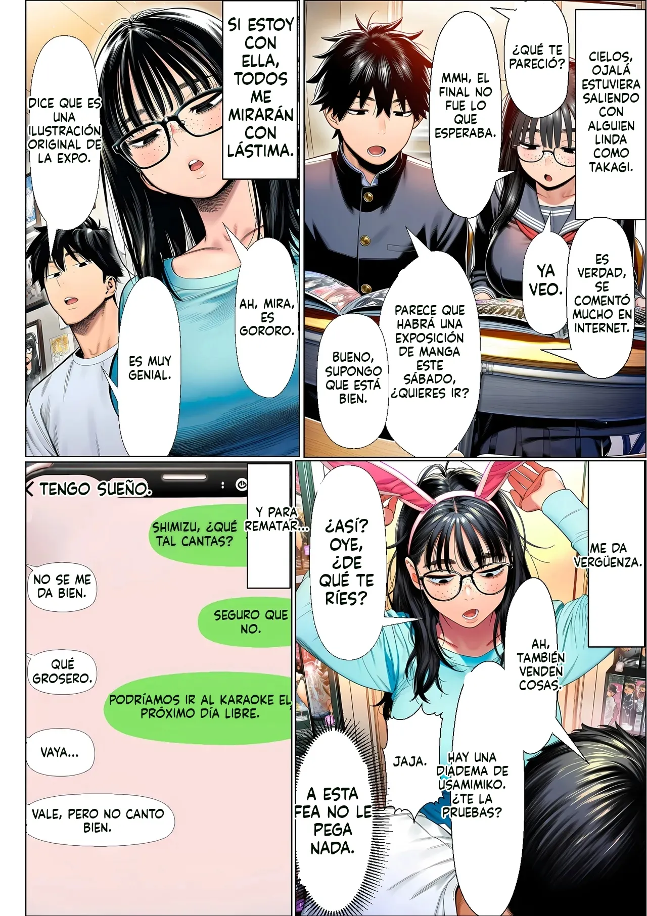 [Yoakubi Shotai] Batsu game de jimibusu ni Kokuhaku shitra haramasechatte kekkon surukotoni natta (Spanish) MTL изображение № 11