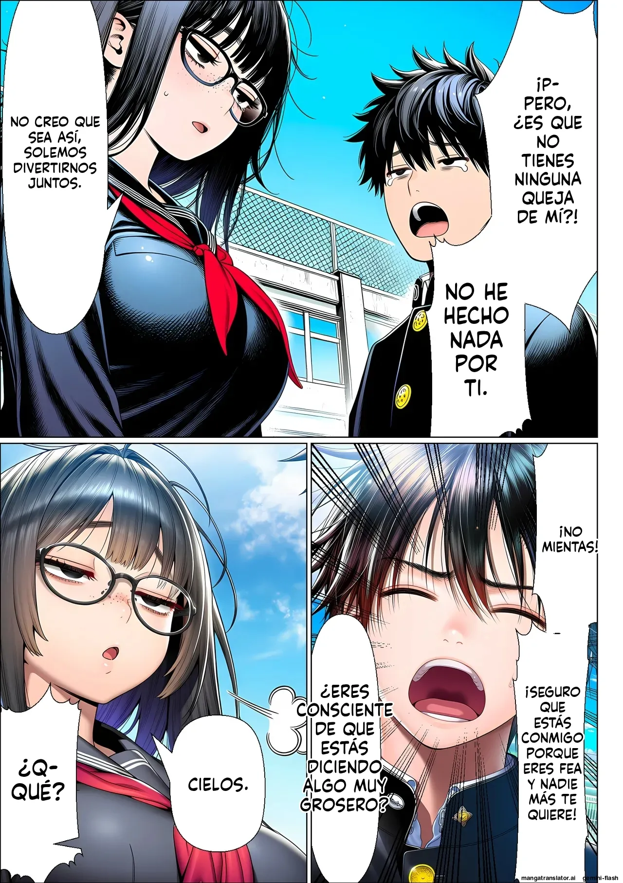 [Yoakubi Shotai] Batsu game de jimibusu ni Kokuhaku shitra haramasechatte kekkon surukotoni natta (Spanish) MTL изображение № 61