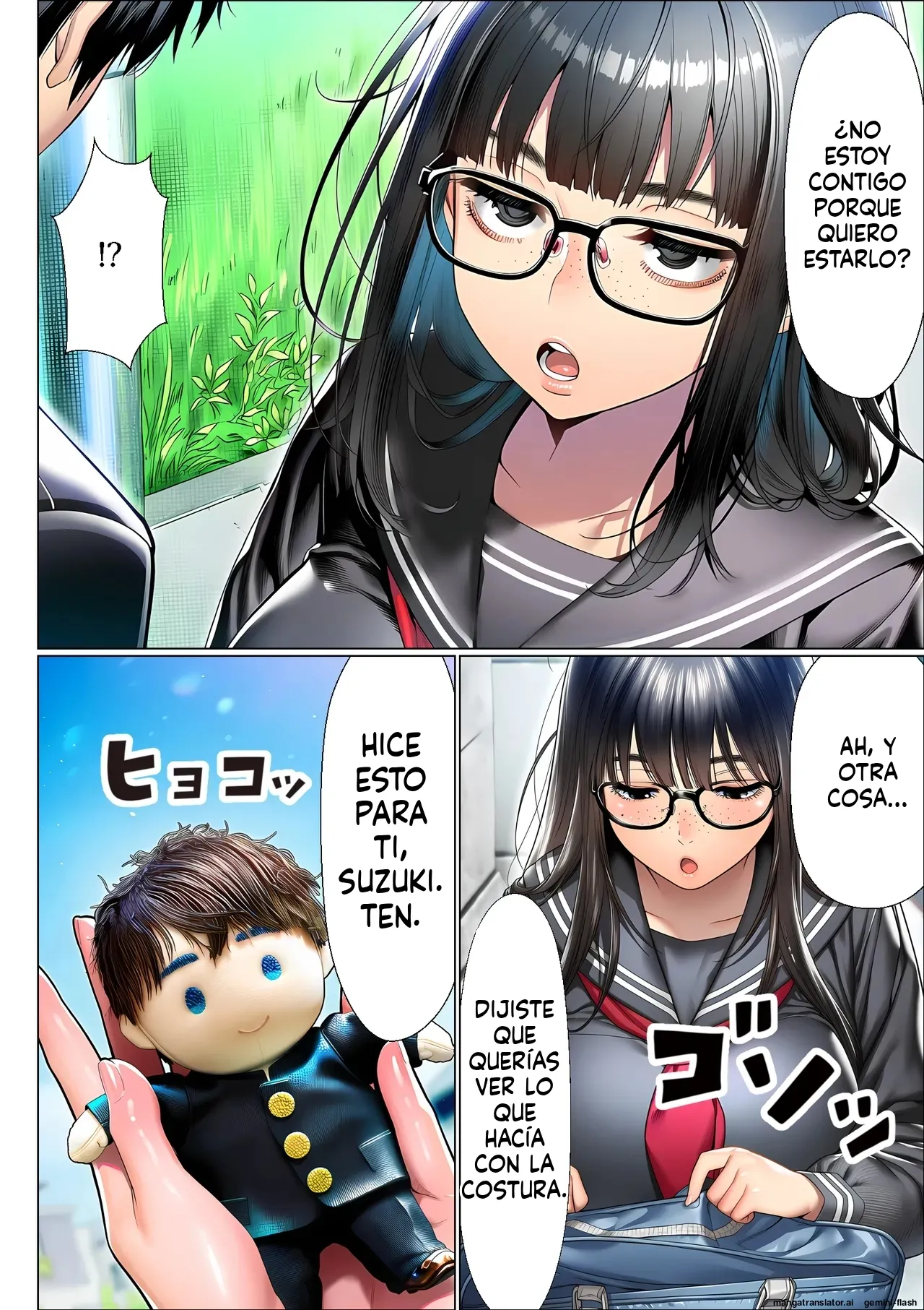 [Yoakubi Shotai] Batsu game de jimibusu ni Kokuhaku shitra haramasechatte kekkon surukotoni natta (Spanish) MTL изображение № 62