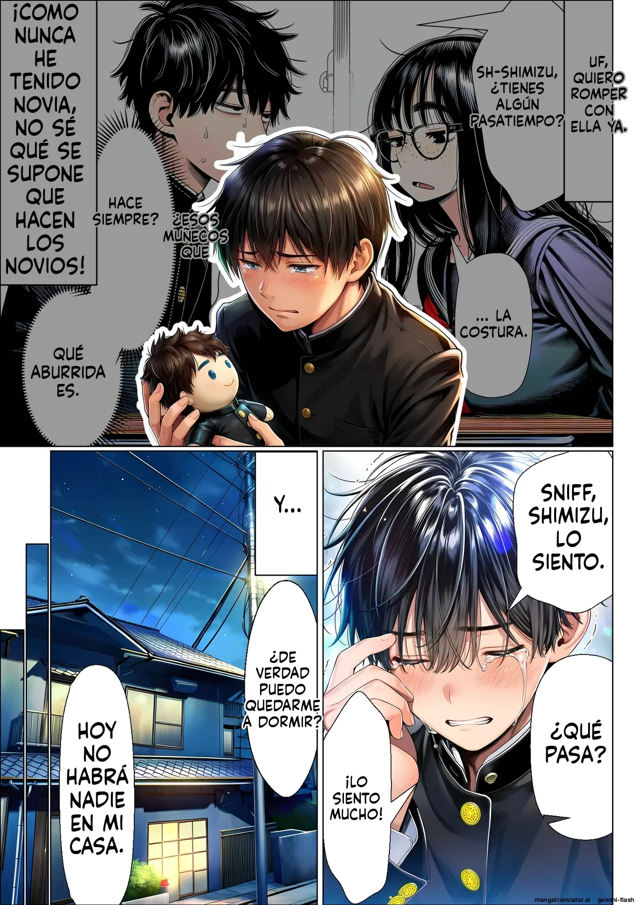 [Yoakubi Shotai] Batsu game de jimibusu ni Kokuhaku shitra haramasechatte kekkon surukotoni natta (Spanish) MTL изображение № 63