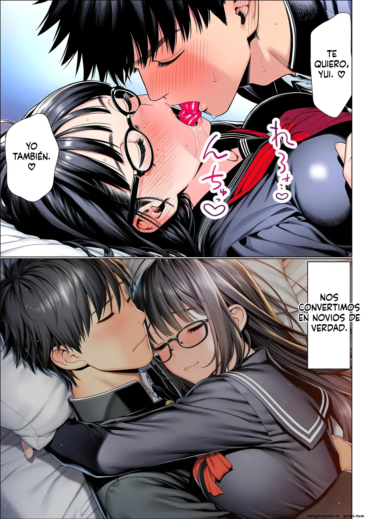 [Yoakubi Shotai] Batsu game de jimibusu ni Kokuhaku shitra haramasechatte kekkon surukotoni natta (Spanish) MTL изображение № 67