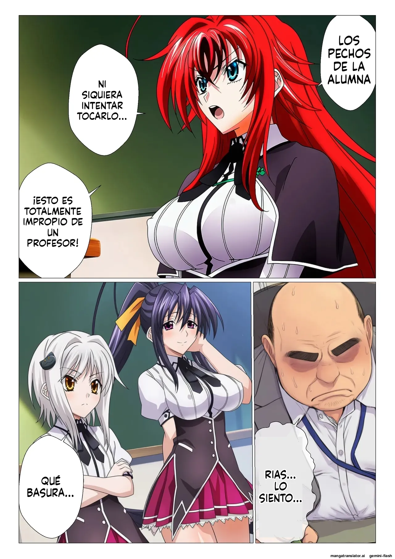 High School DxD Netorare High School HxS Violated Occult Research Club (Spanish) MTL Bildnummer 3