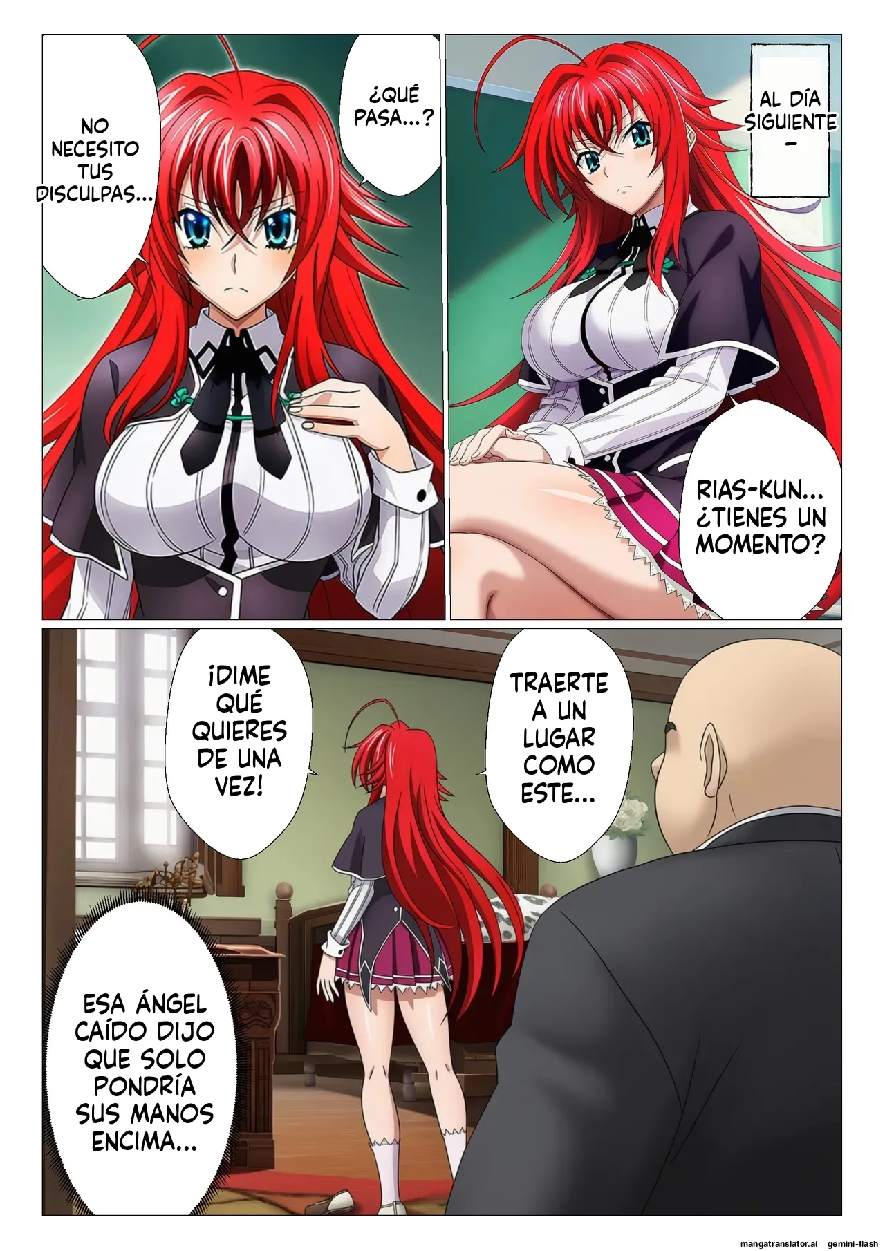 High School DxD Netorare High School HxS Violated Occult Research Club (Spanish) MTL Bildnummer 8