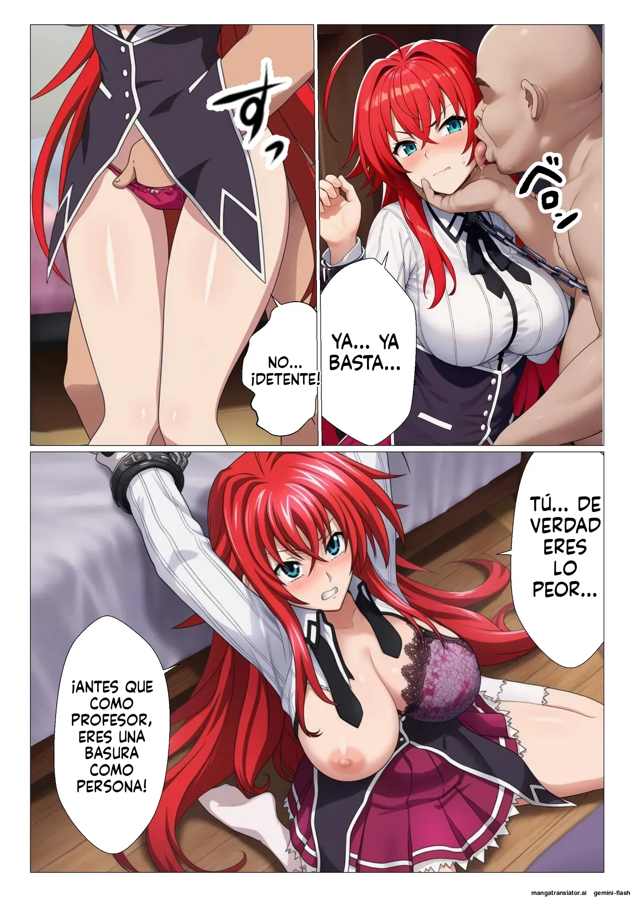 High School DxD Netorare High School HxS Violated Occult Research Club (Spanish) MTL Bildnummer 12