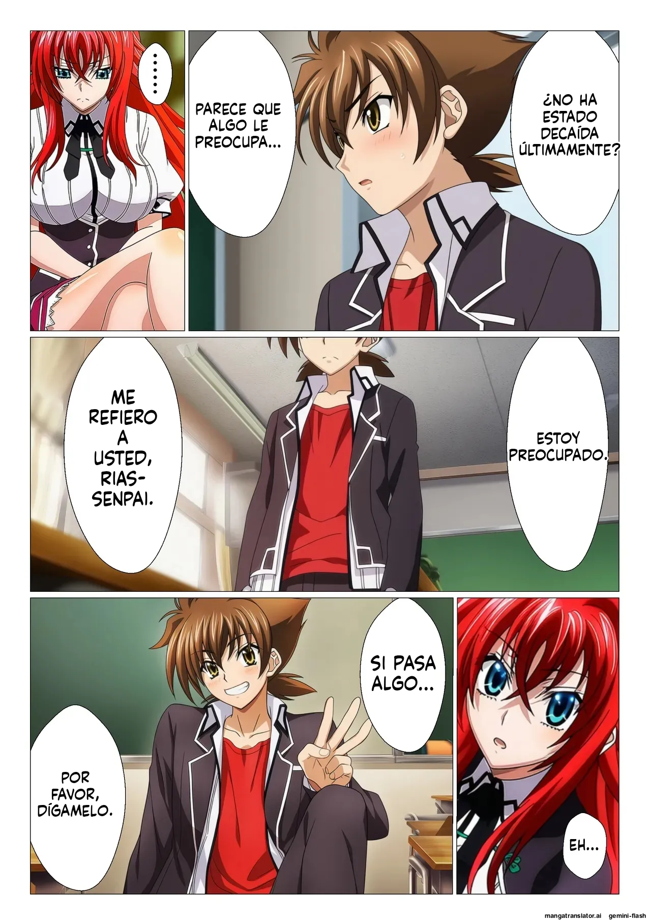 High School DxD The Occult Research Club Cuckolded (Spanish) MTL 65eme image