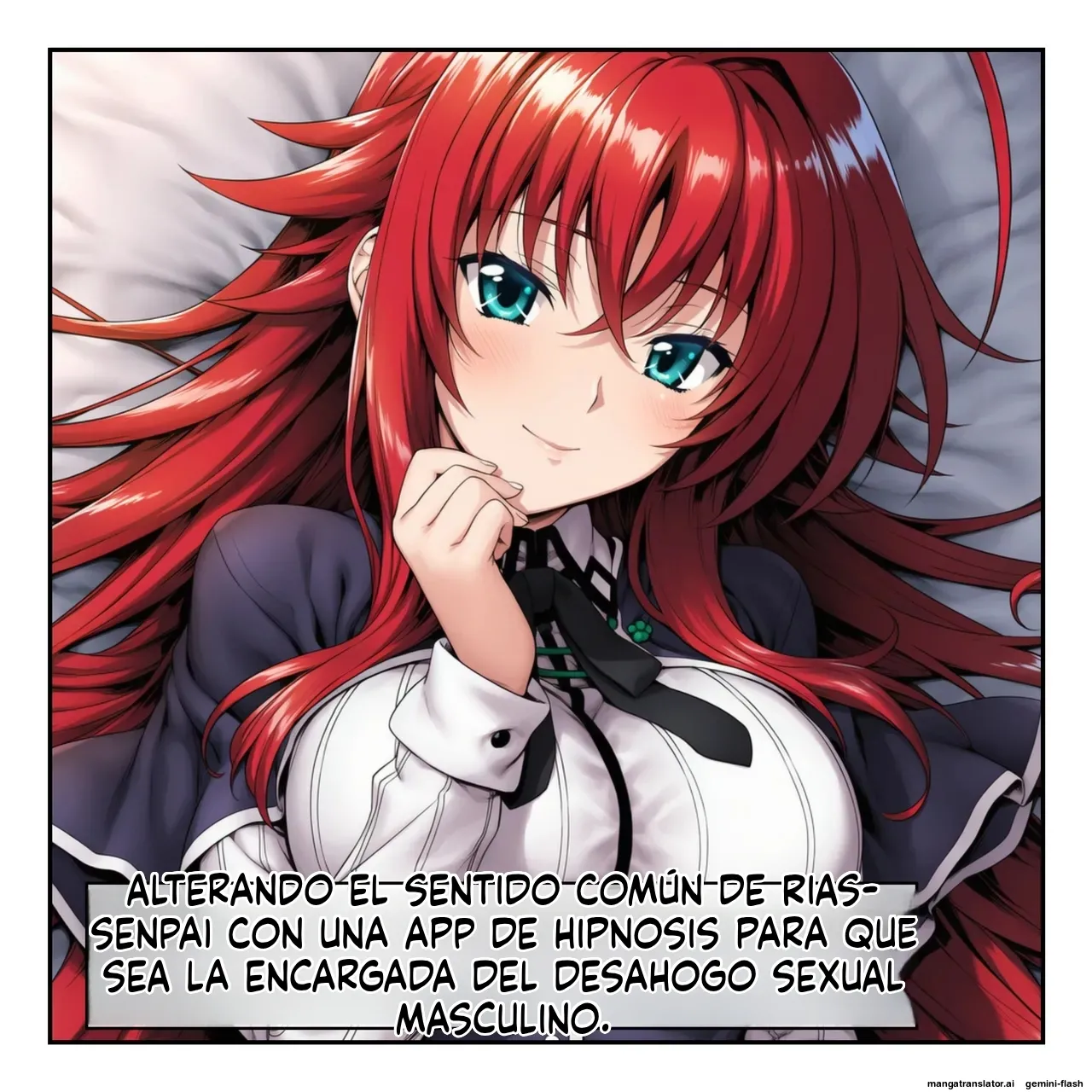 High School DxD Rias & Akeno are transformed into men's sexual slaves with a hypnosis app (Spanish) MTL 图片编号 2