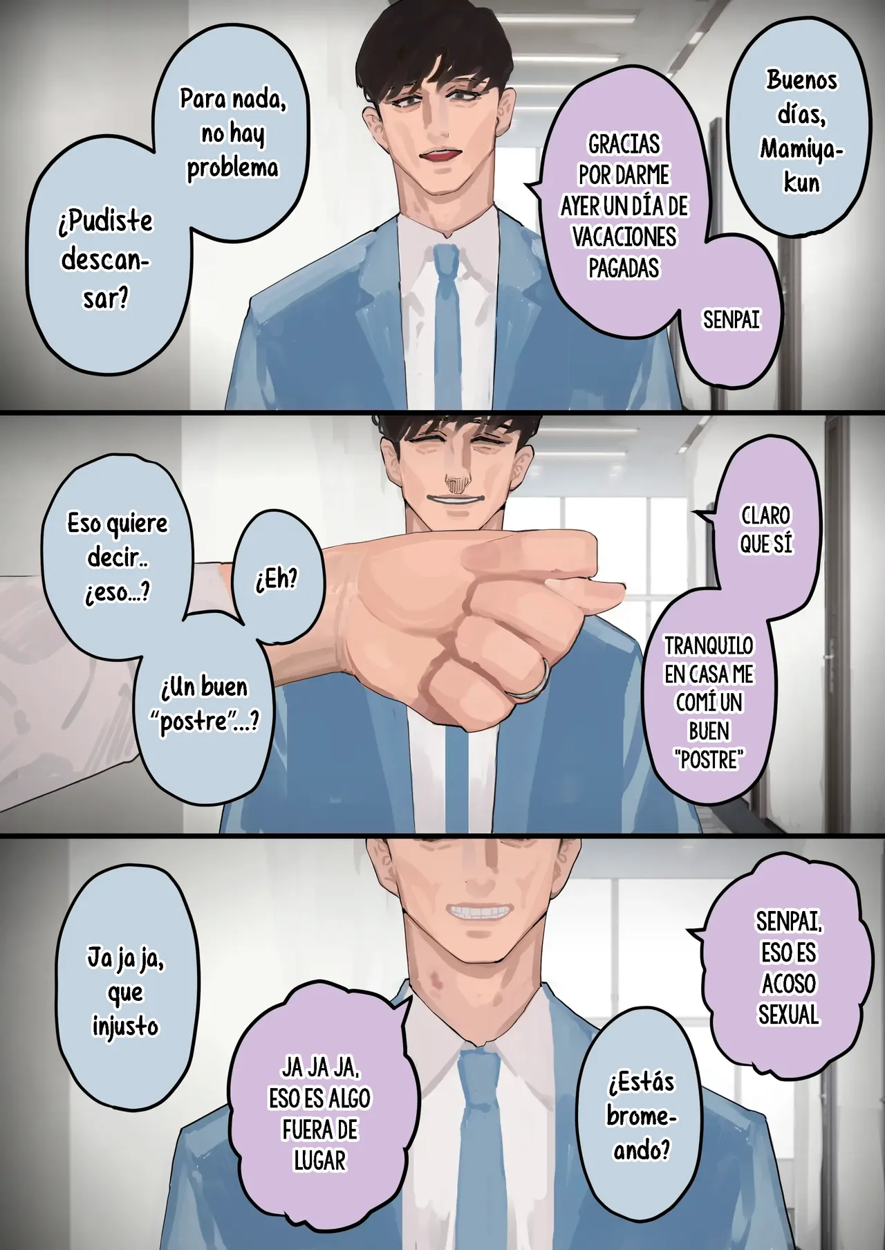 [September (Sanku)] Hamedori Ryuushutsu no Tsuma, Deepfake to Usobuku.｜La esposa cuyo video sexual se filtró dice que es DeepFake [Spanish] [La Legión Fantasma] 图片编号 4