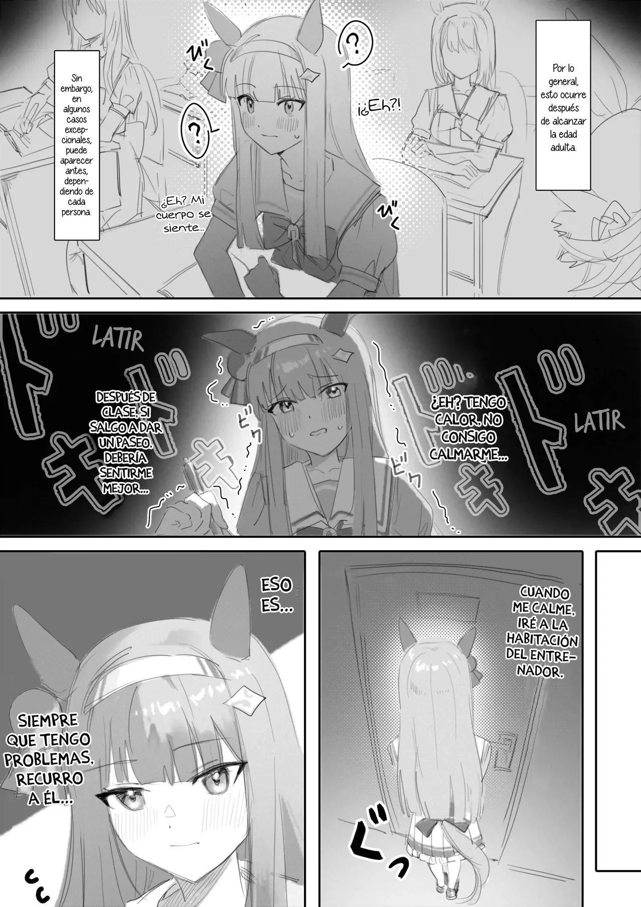 [Awei] Muramura｜En Celo (Uma Musume Pretty Derby) [Spanish] [Hangyaku No Scanlation] [Decensored] 图片编号 4