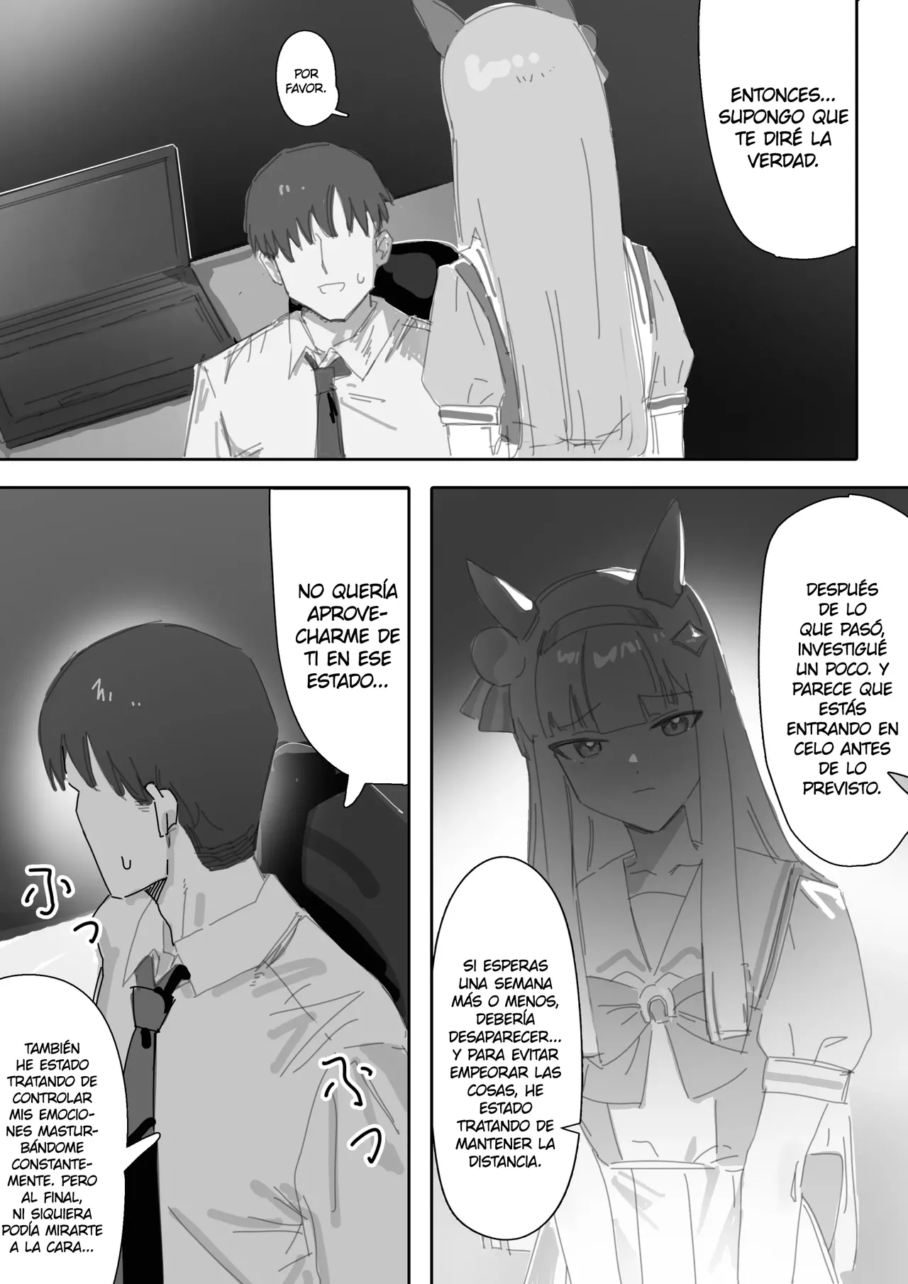 [Awei] Muramura｜En Celo (Uma Musume Pretty Derby) [Spanish] [Hangyaku No Scanlation] [Decensored] 图片编号 13