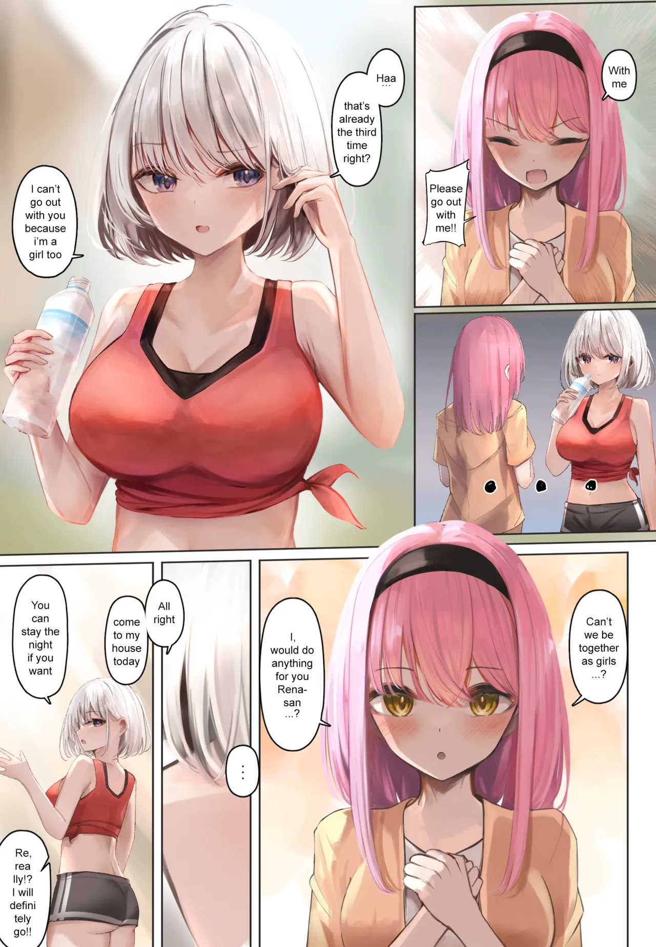 [Tsuchiro] Rena-chan and Yume-chan Yuri Series [English] [JustaUser20XX] Bildnummer 5