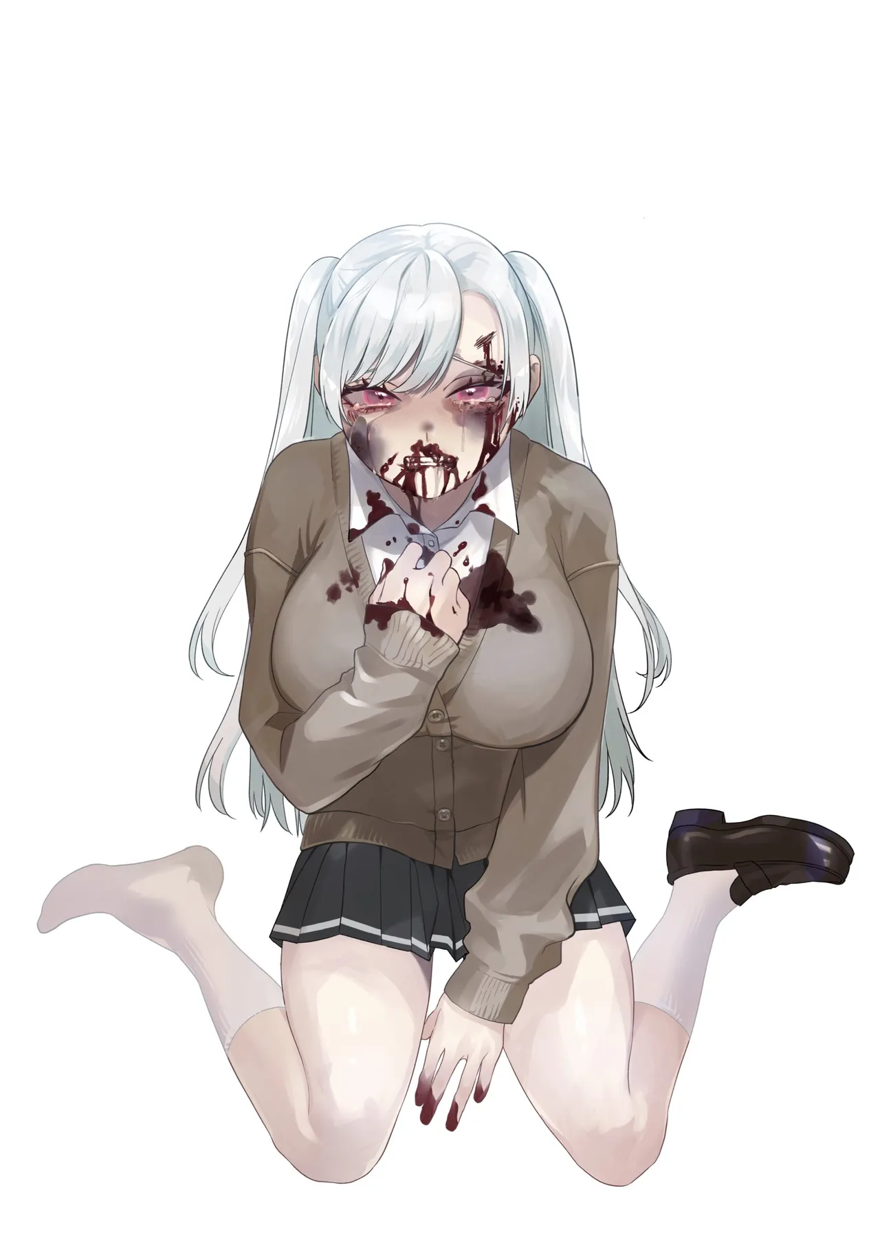 [Mega Black (Dorozumi)] Tsundere Bouryoku Heroine o Shin no Bouryoku de Wakaraseru! | True violence for tsundere violent heroines! numero di immagine  2