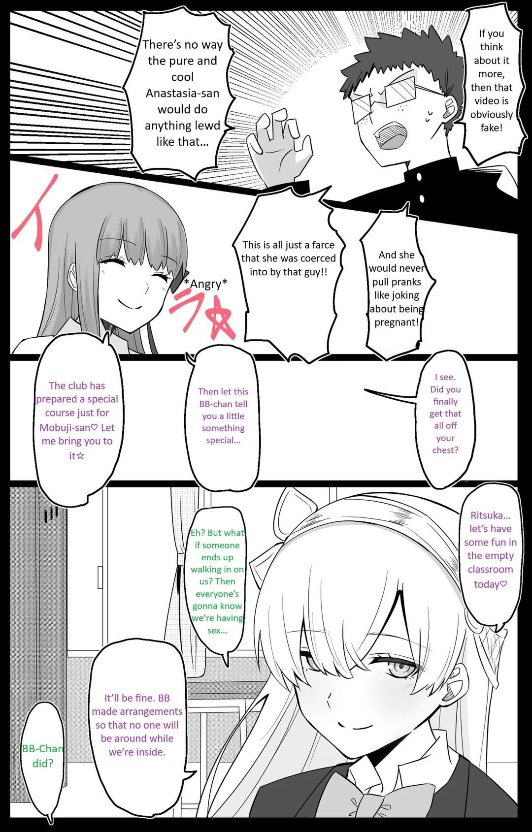 [4UU] Chaldea Academy BB Channel Club Chapter 6 - The Case of Anastasia-san (Fate/Grand Order) 图片编号 3