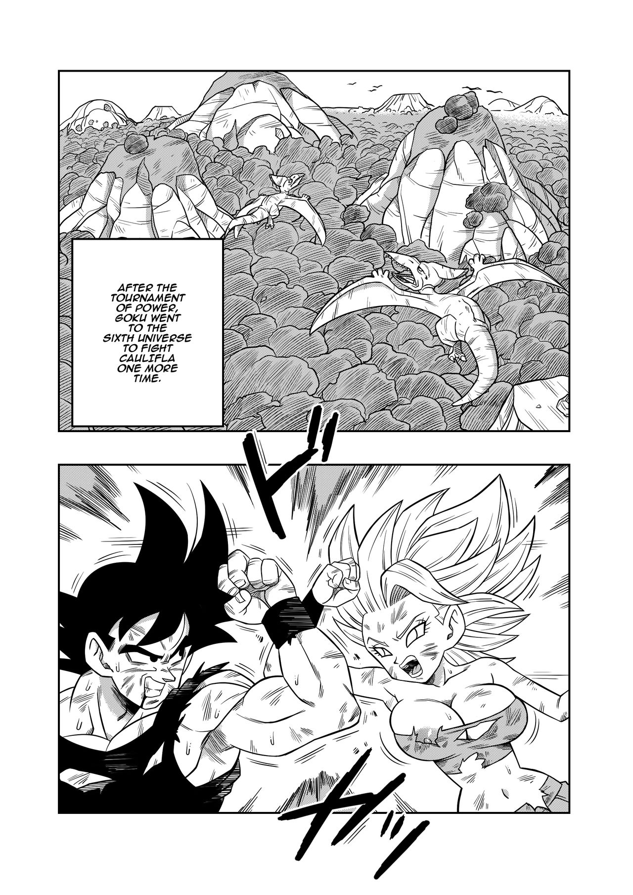 [Yamamoto] Fight in the 6th Universe!!! (Dragon Ball Super) [English] [High Resolution] 画像番号 3