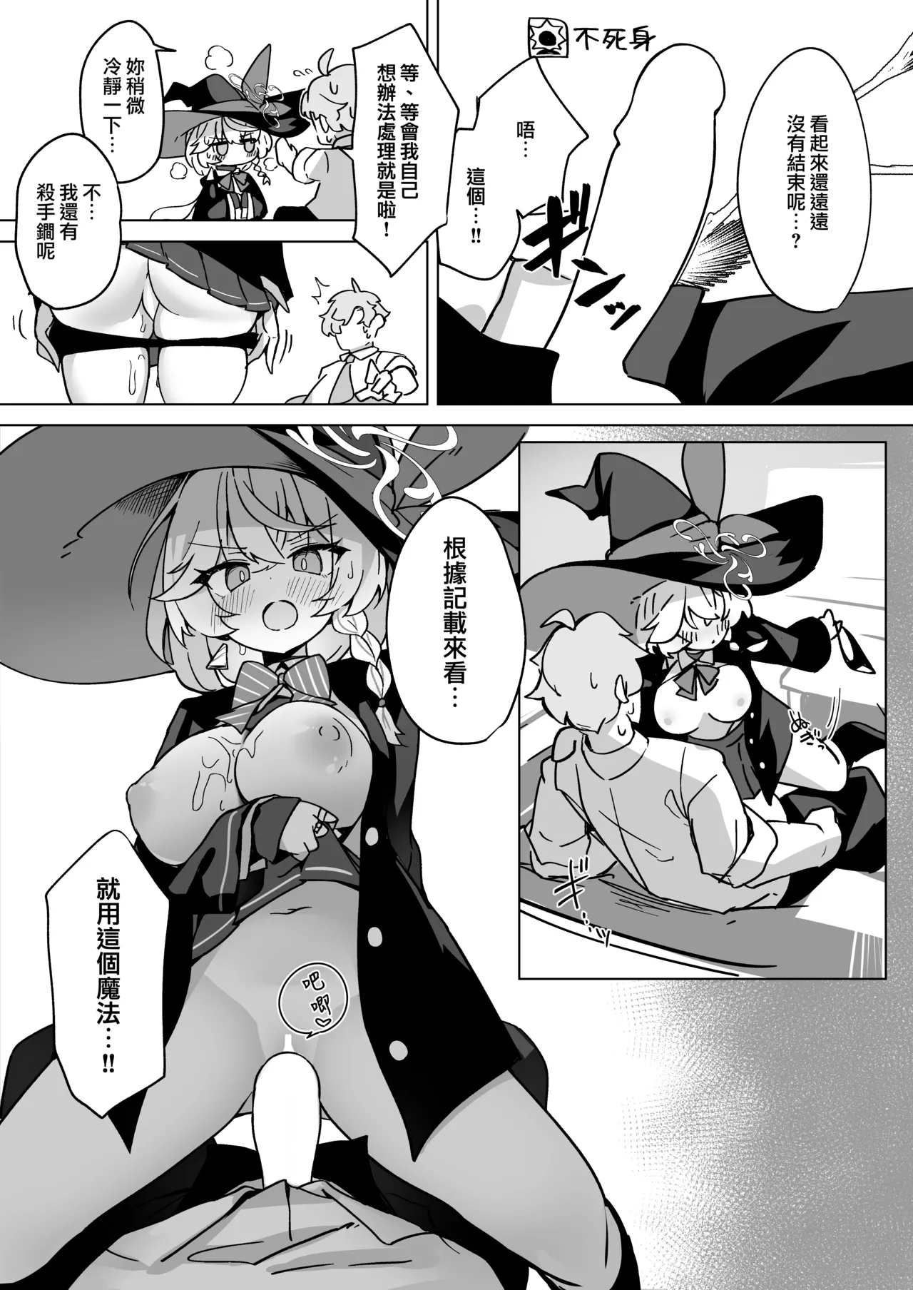 [Daisakyuu (Sahara Maddam)] Occult no Naka no Koibito - LOVERS IN THE OCCULT | 神祕學中的戀人 (Blue Archive) [Chinese] [Digital] 画像番号 18