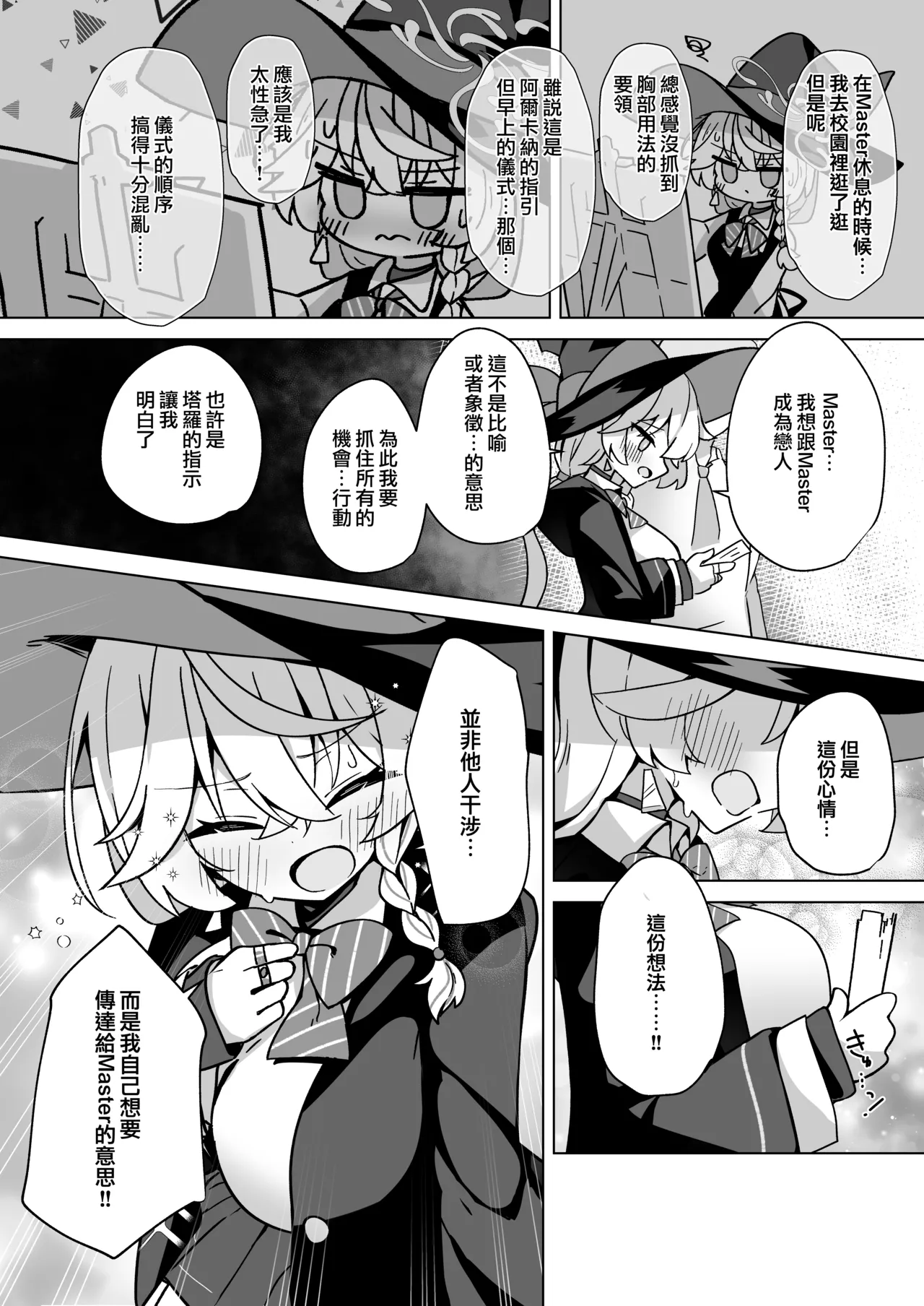 [Daisakyuu (Sahara Maddam)] Occult no Naka no Koibito - LOVERS IN THE OCCULT | 神祕學中的戀人 (Blue Archive) [Chinese] [Digital] 画像番号 27