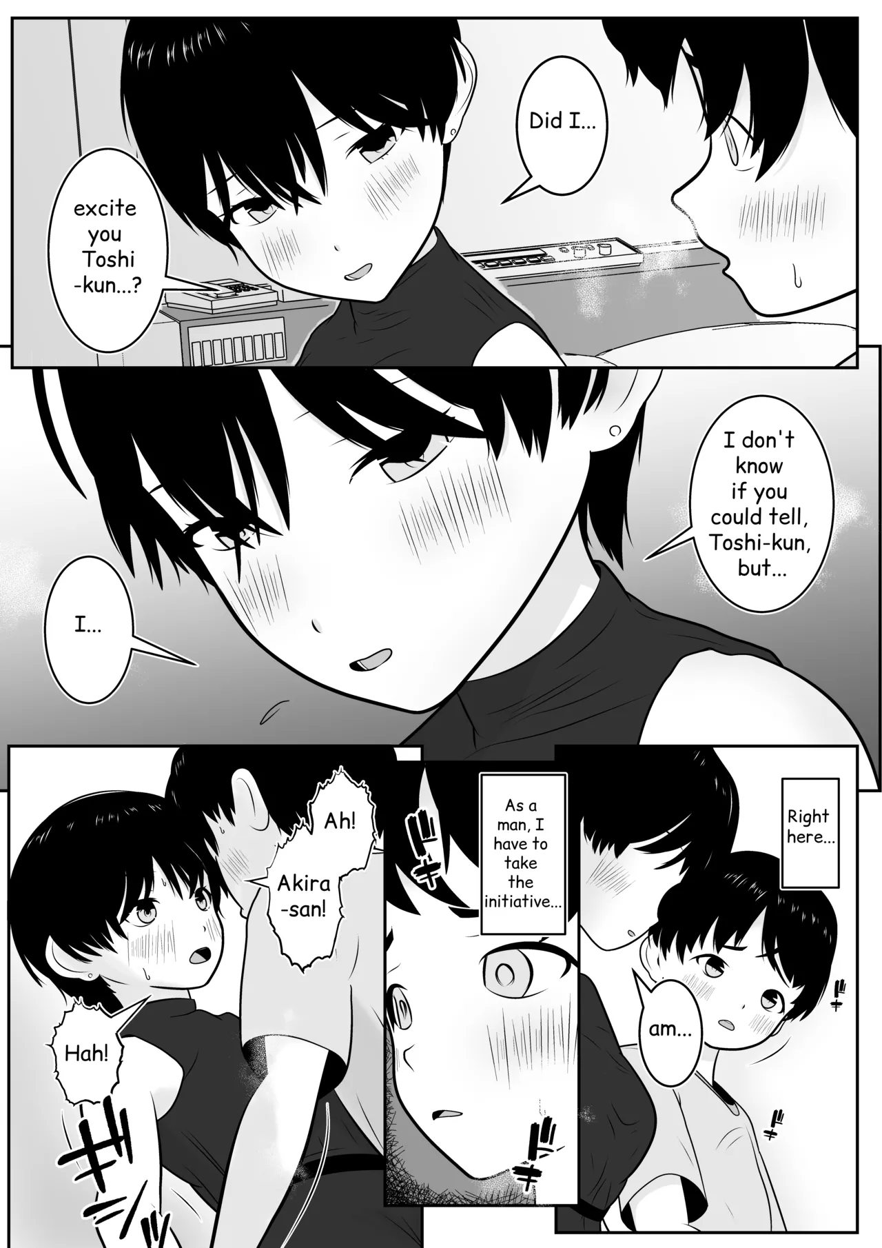 Toshi's First Experience and Afterwards [MTL] image number 18