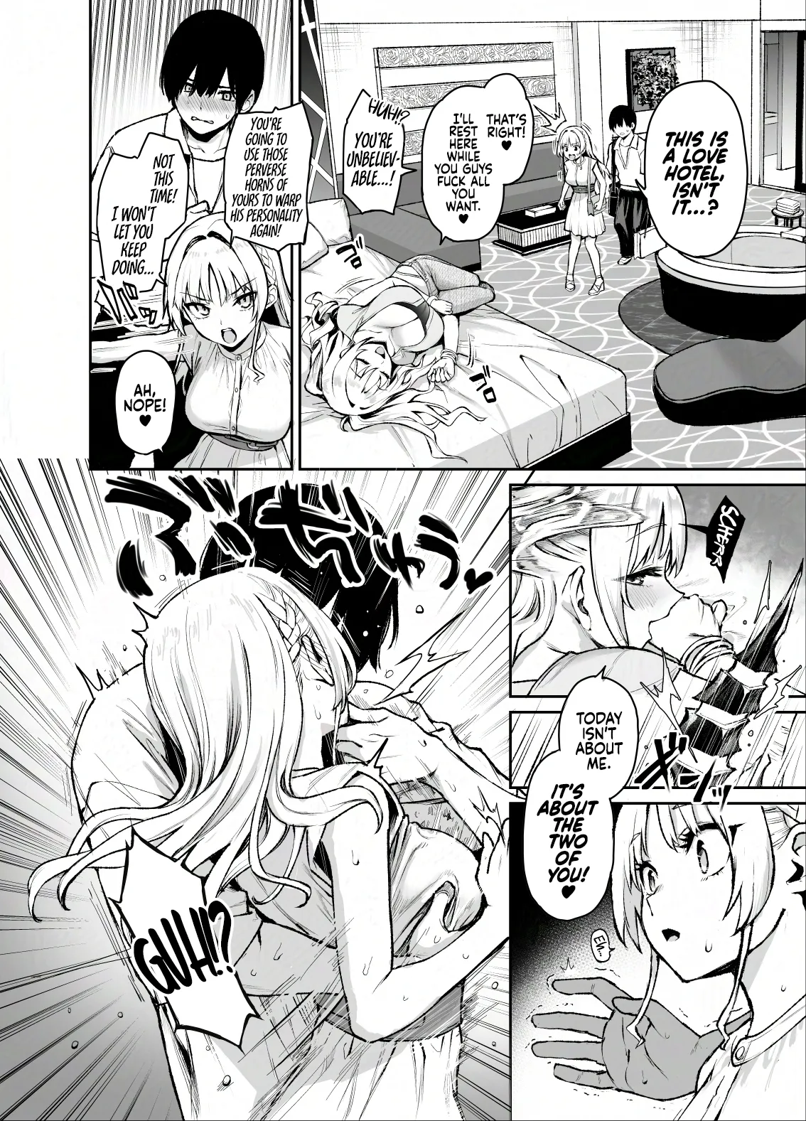 [Anmitsuyomogitei (Michiking)] Succubus Seitokai Shiko Shiko Shikkoubu 3 | Succubus Student Council Milking Club 3 [English] [Coffedrug] [Digital] Bildnummer 26