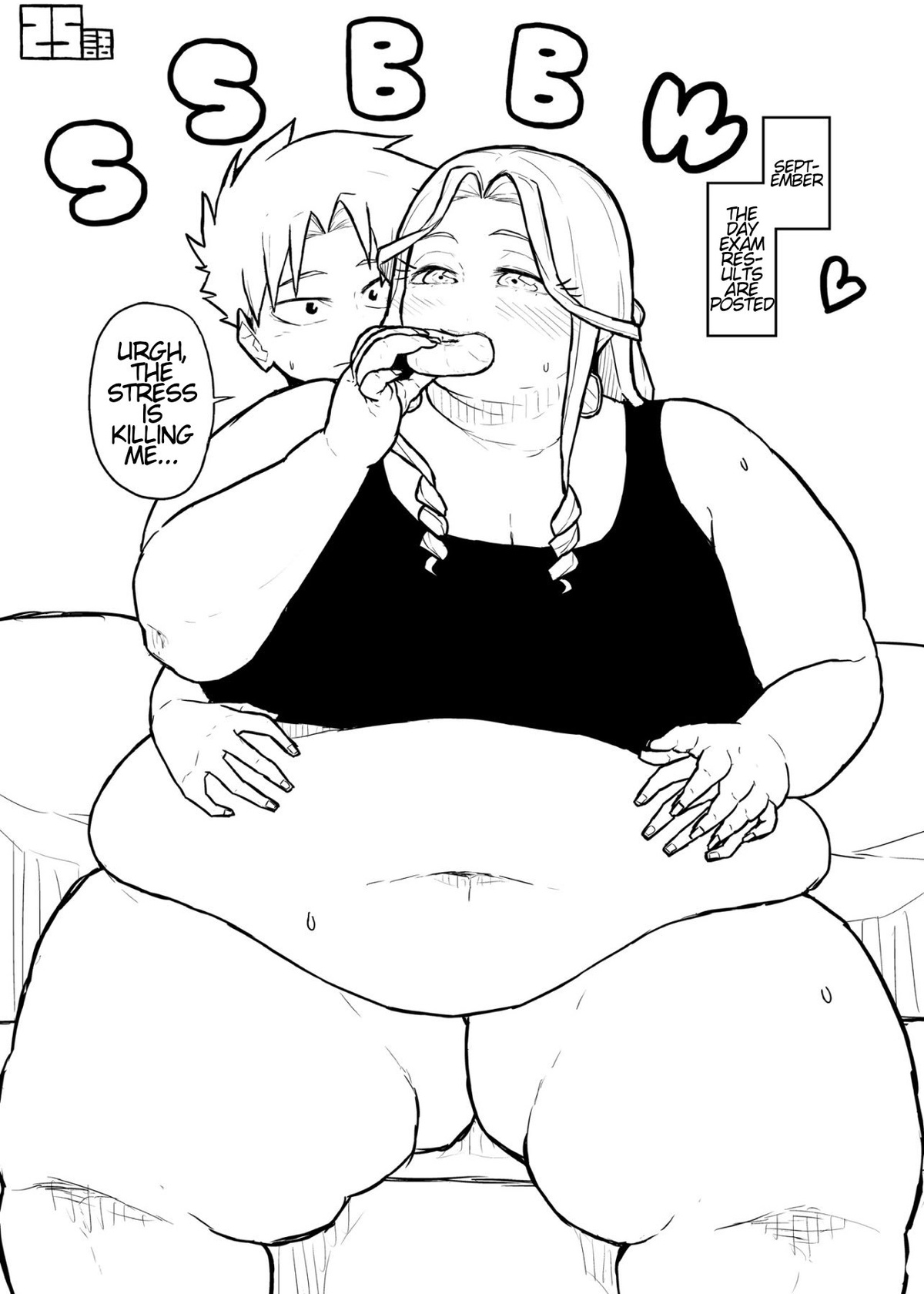 Tutor and chubby student 图片编号 97