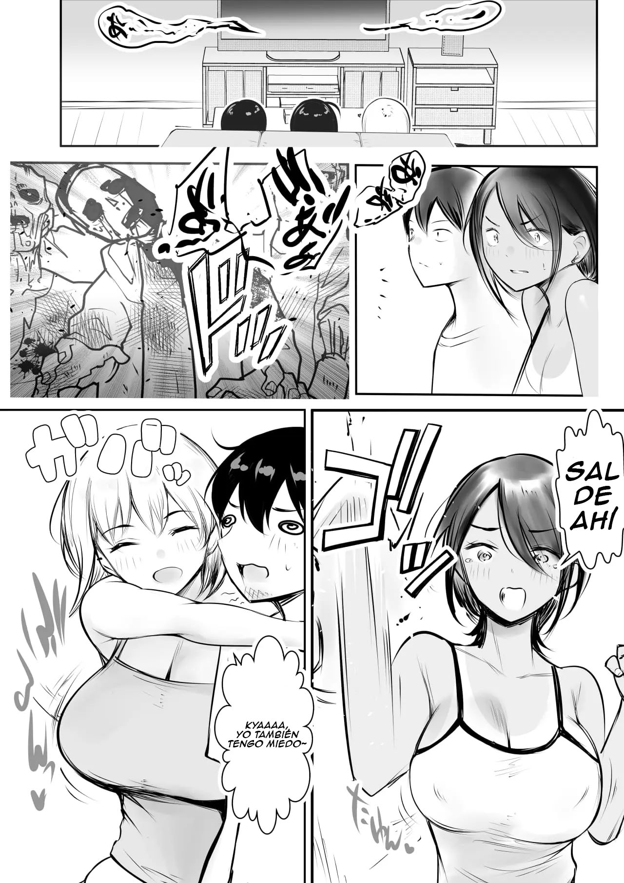 [Akirerushoujo (Akire)] Ecchi na Gal Oneechan-tachi to Amaama Seikatsu｜Mi Empalagosa Vida Sexual con Dos Hermanas Traviesas [Spanish] [Anything] 이미지 번호 10