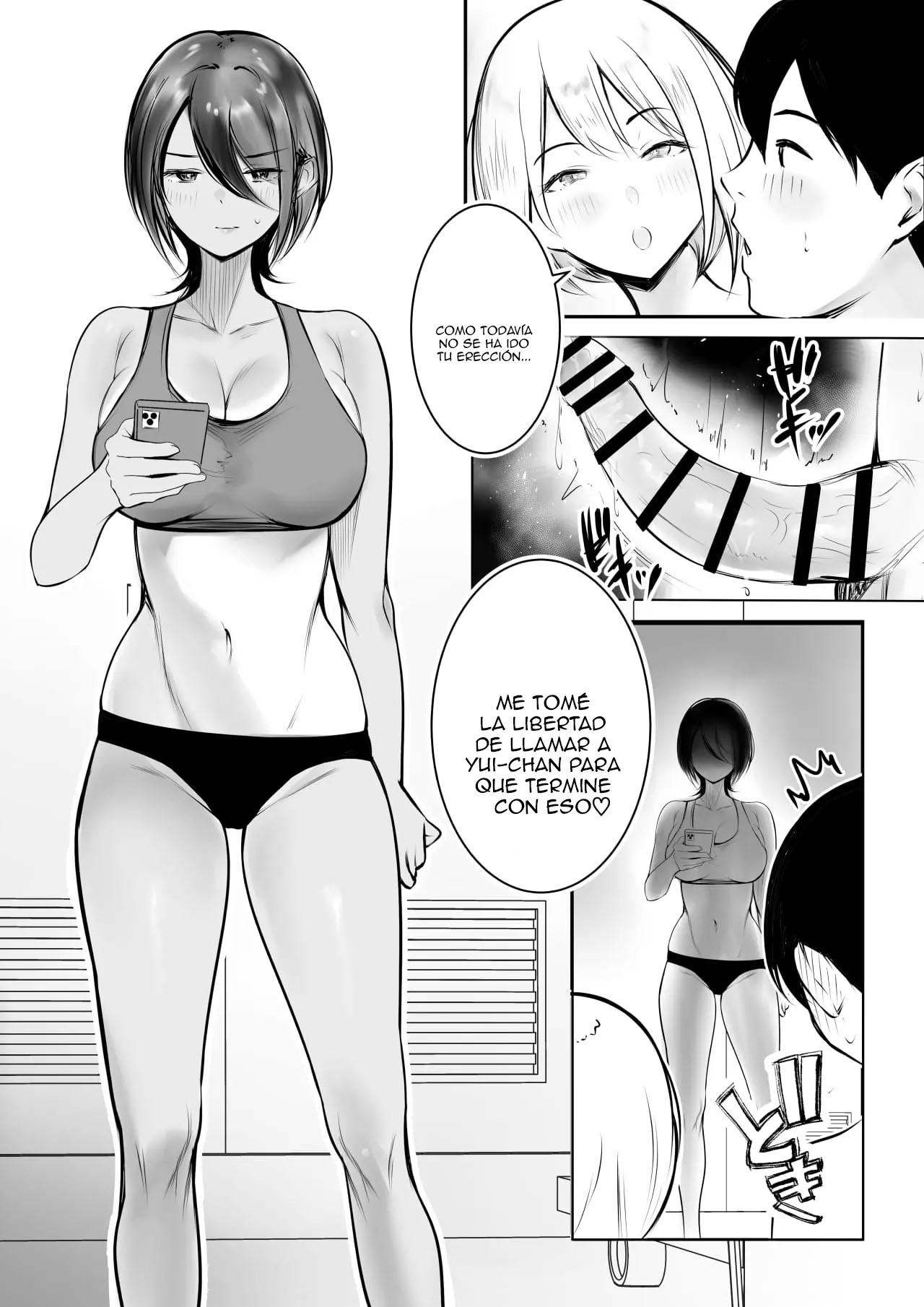 [Akirerushoujo (Akire)] Ecchi na Gal Oneechan-tachi to Amaama Seikatsu｜Mi Empalagosa Vida Sexual con Dos Hermanas Traviesas [Spanish] [Anything] 이미지 번호 38