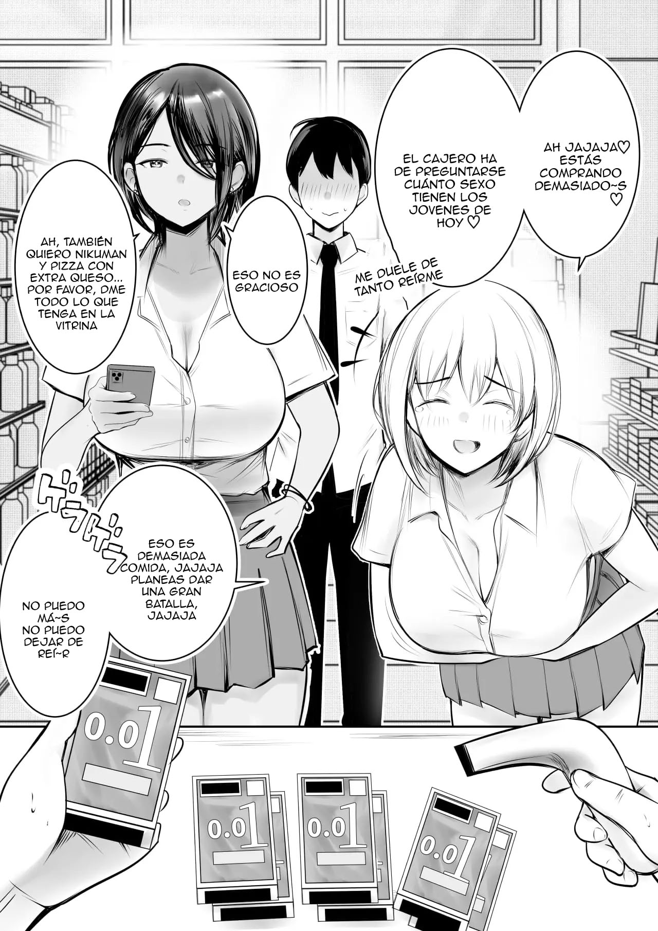 [Akirerushoujo (Akire)] Ecchi na Gal Oneechan-tachi to Amaama Seikatsu｜Mi Empalagosa Vida Sexual con Dos Hermanas Traviesas [Spanish] [Anything] 이미지 번호 50