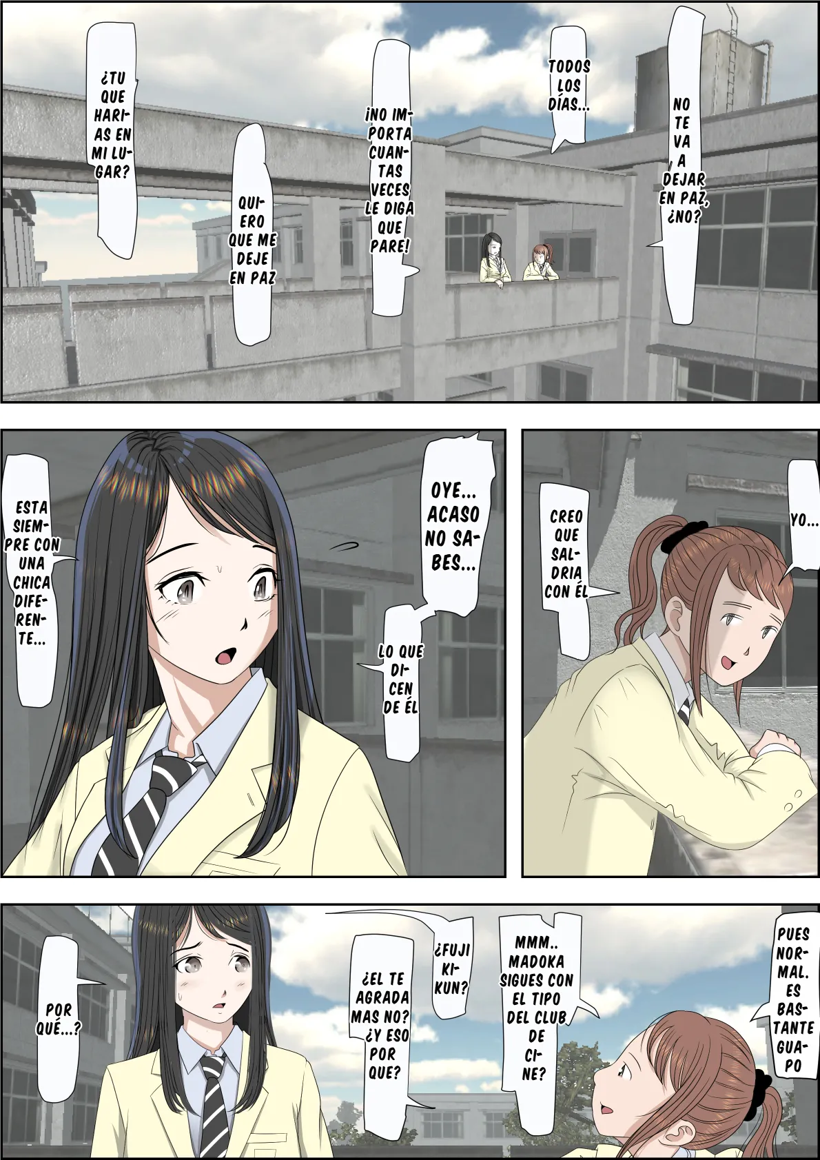 [Haruharudo] Charao ni Netorare Route 2 Vol. 2 [Spanish] numero di immagine  4