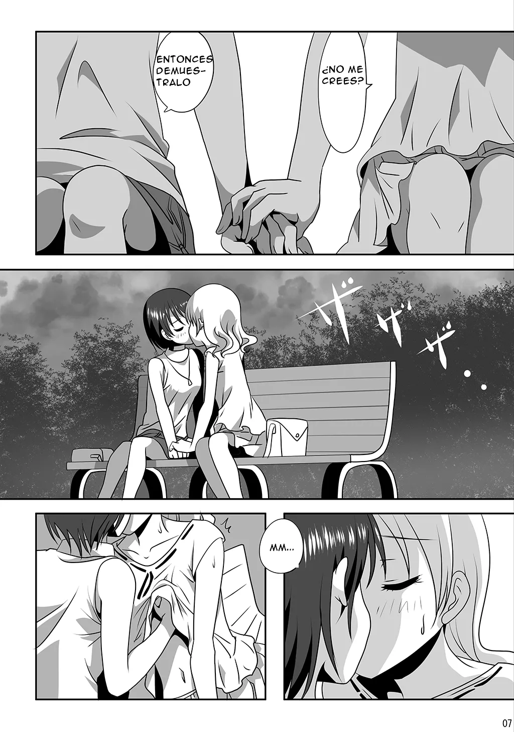 [Ishikawa Pro (Ishikawa Naoya)] Kuttsukiboshi -Kibun Tenkan- (Kuttsukiboshi) [Digital](SPANISH)(CristoferDeLosAndes) изображение № 9