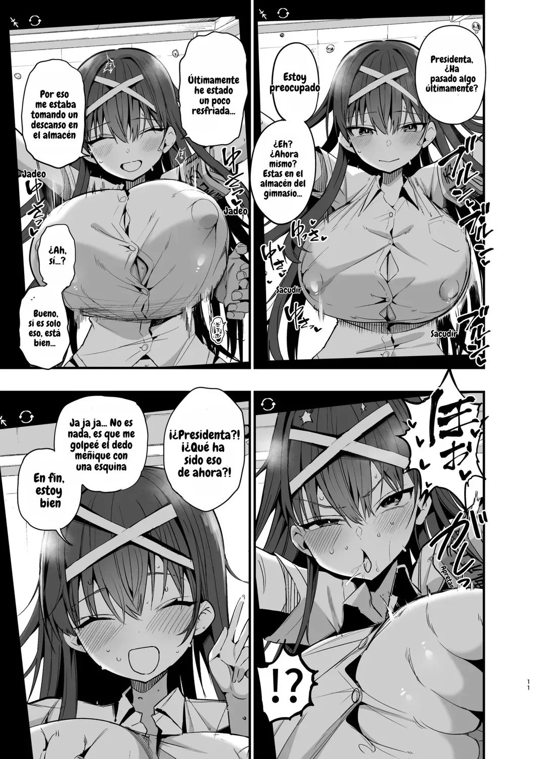 [Aohimo Familia (Chilt)] Fuuki Iinchou ga Ochiru made 2｜La Caída de la Presidenta del Comité de Moral Pública 2 [Spanish] [El Benceno] [Digital] 图片编号 10