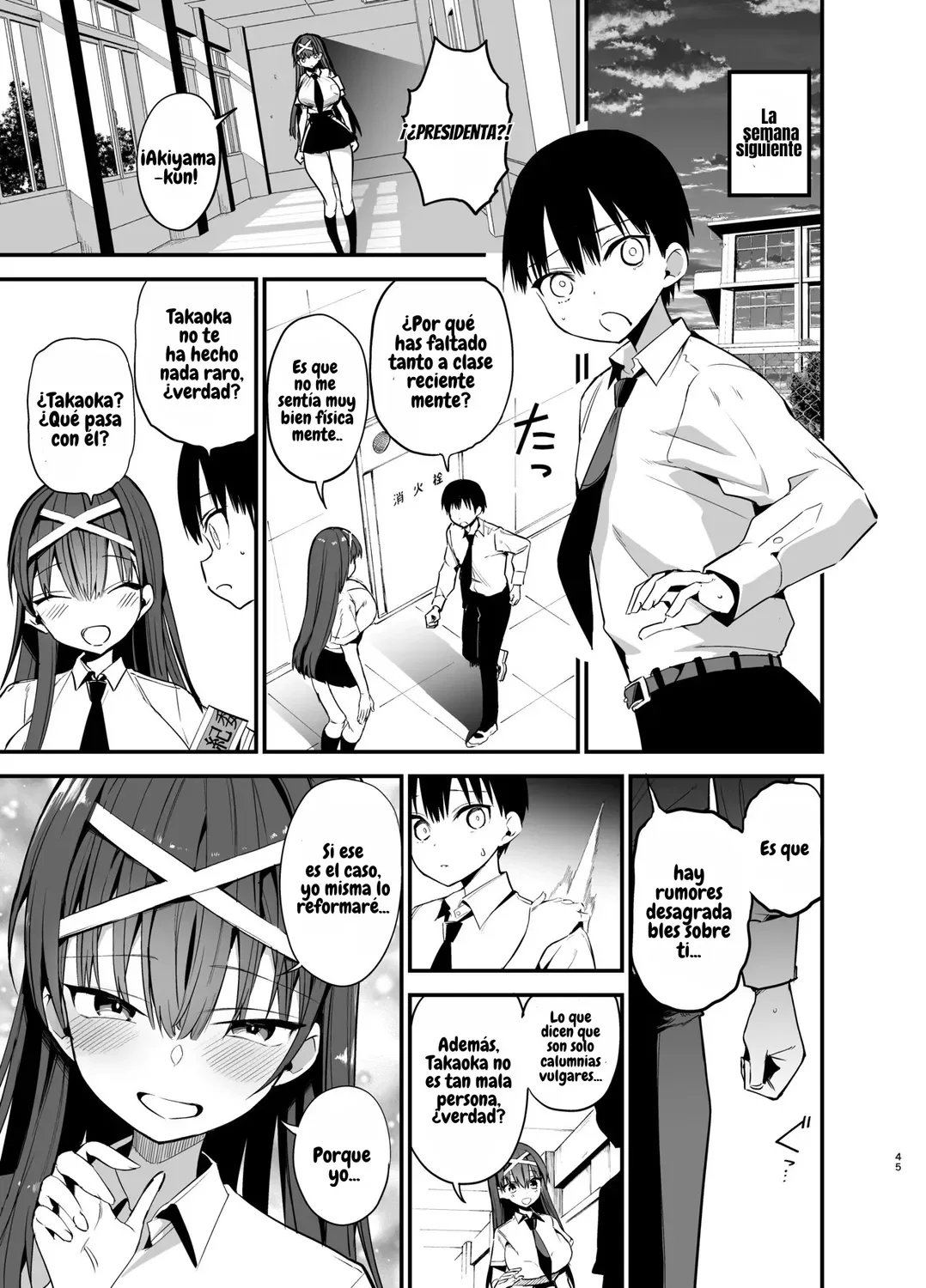 [Aohimo Familia (Chilt)] Fuuki Iinchou ga Ochiru made 2｜La Caída de la Presidenta del Comité de Moral Pública 2 [Spanish] [El Benceno] [Digital] 图片编号 44