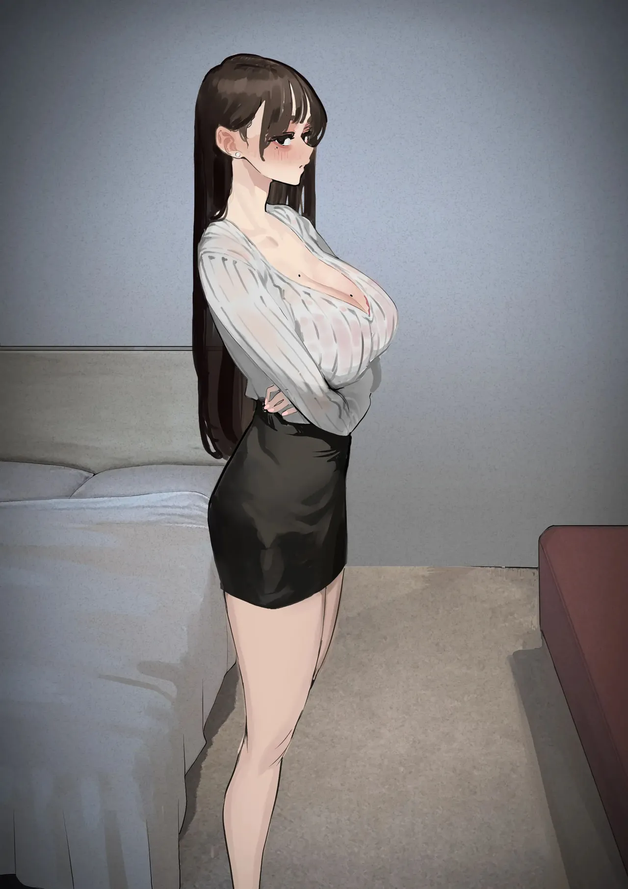 [September (Sanku)] Hametori Ryuushutsu no Tsuma, Deepfake to Usofuku. | 하메도리 유출된 아내 딥페이크라며 모르는척 [Korean] [hentaiotaku00] 图片编号 16