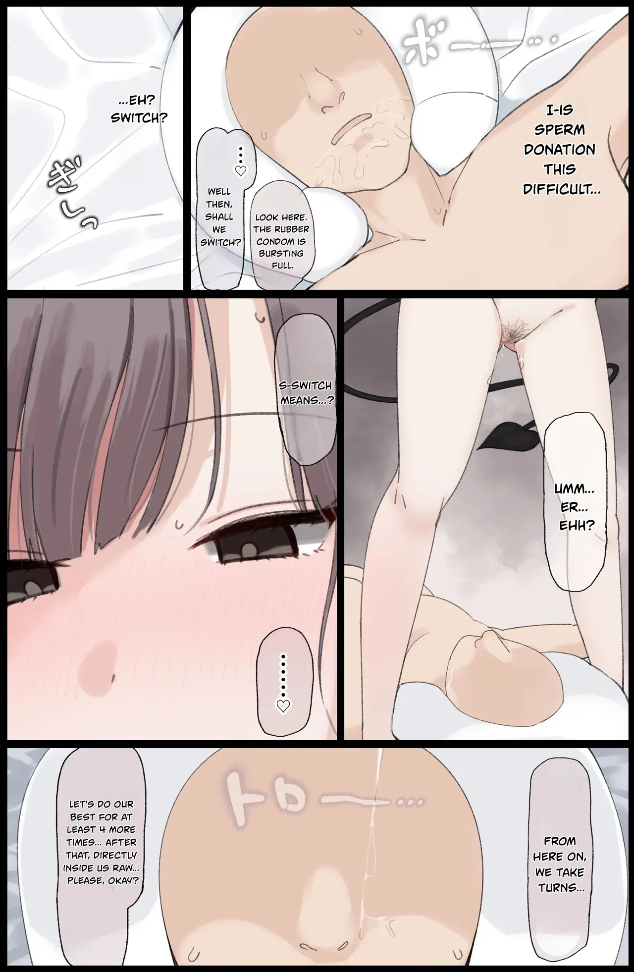 Sperm Offering - Viscous Body Fluid Succubus's Pheromone Forced [Censored] Suction Milking - imagen número 11