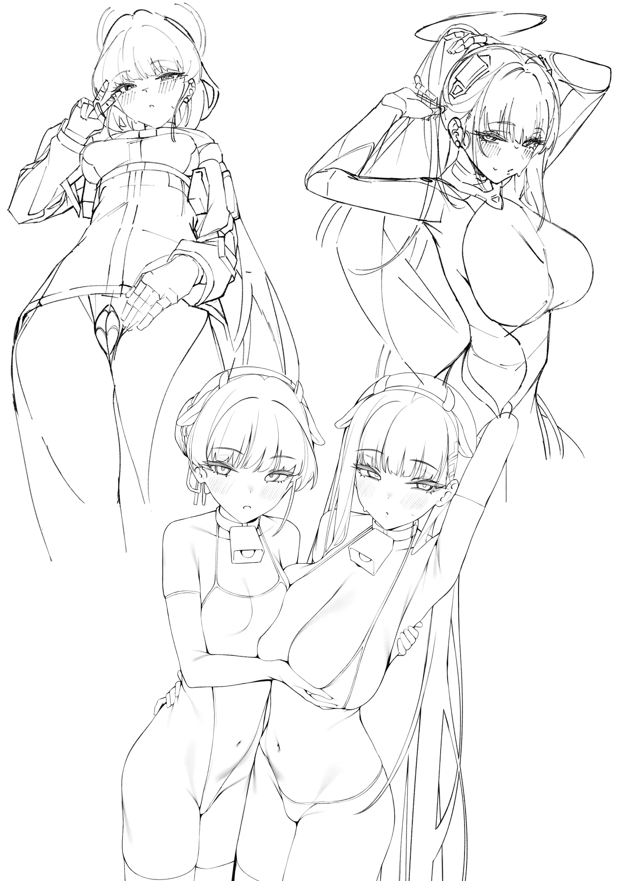 [Happy Mayonnaise (Asla)]Sensei Kore ga Watashi-tachi no Negai desu Douka Uketotte Kudasai(Blue Archive) [Digital] 이미지 번호 52