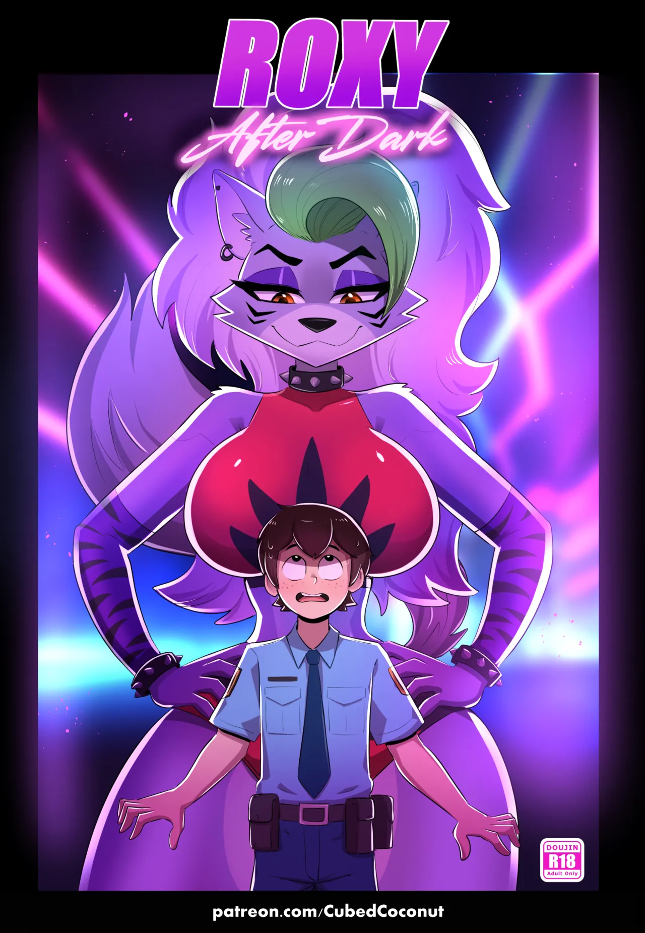 【cubedcoconut】夜幕之间，无尽加班(furry)[中文][daozun个人机翻] изображение № 1