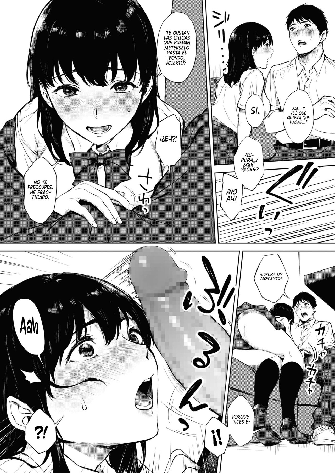 [Miyabe Kiwi] Nodooku no Susume | Consejos para tener una garganta profunda (COMIC HOTMILK 2020-07) [Spanish] [NekoCreme] [Digital] image number 8