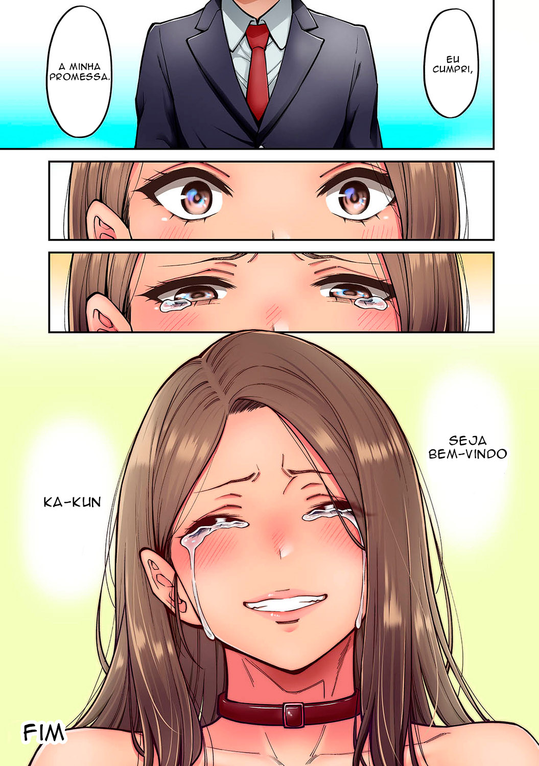 [Shouji Nigou] Akogare no Nee-chan ga Gal ni Natte Kaette Kita Natsuyasumi Ch. 7 [Portuguese] 图片编号 27