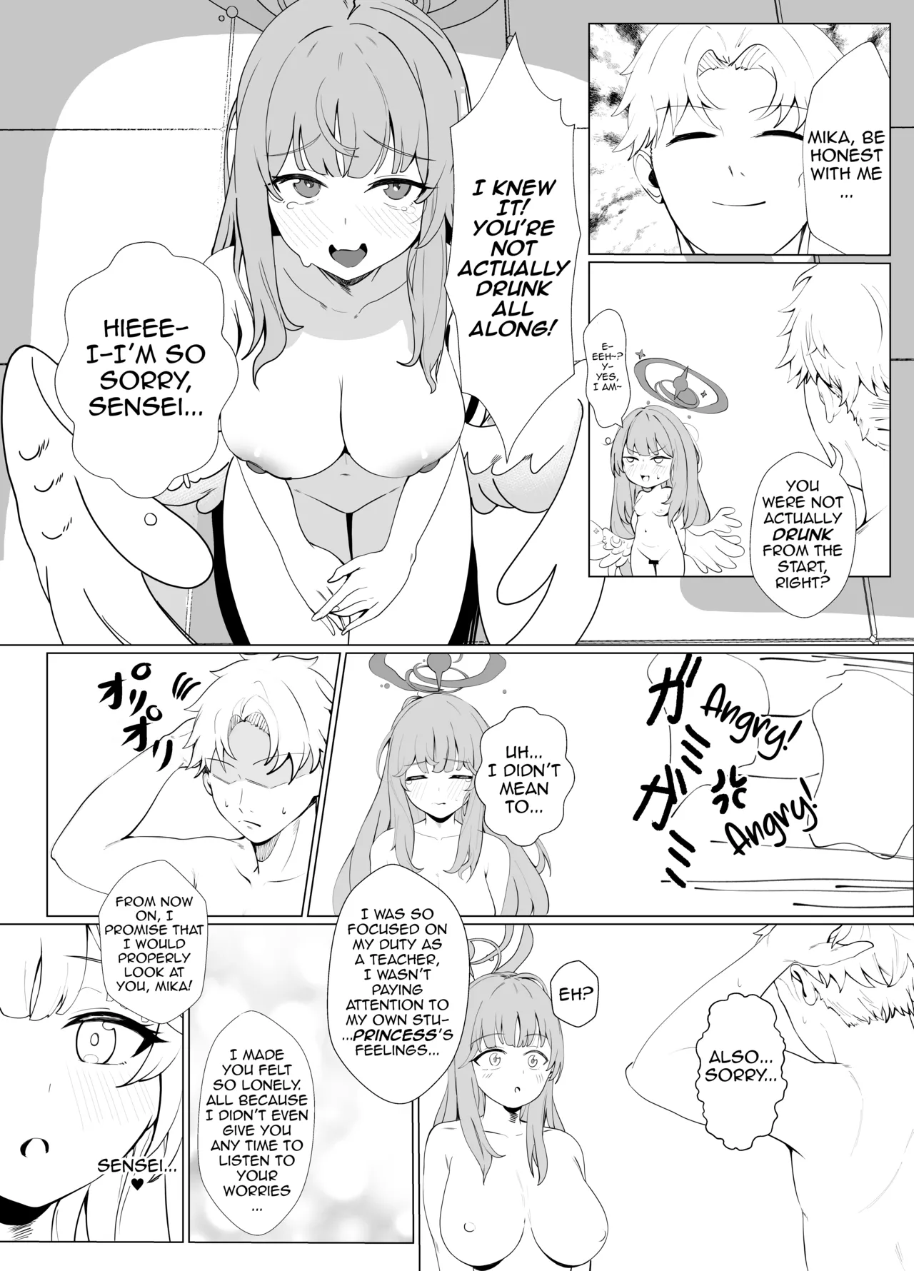 [Nikurakuen (Horin)] Amayoi Hime | A Drunk and Clingy Princess (Blue Archive) [English] [DeppoTL] [Digital] 이미지 번호 28