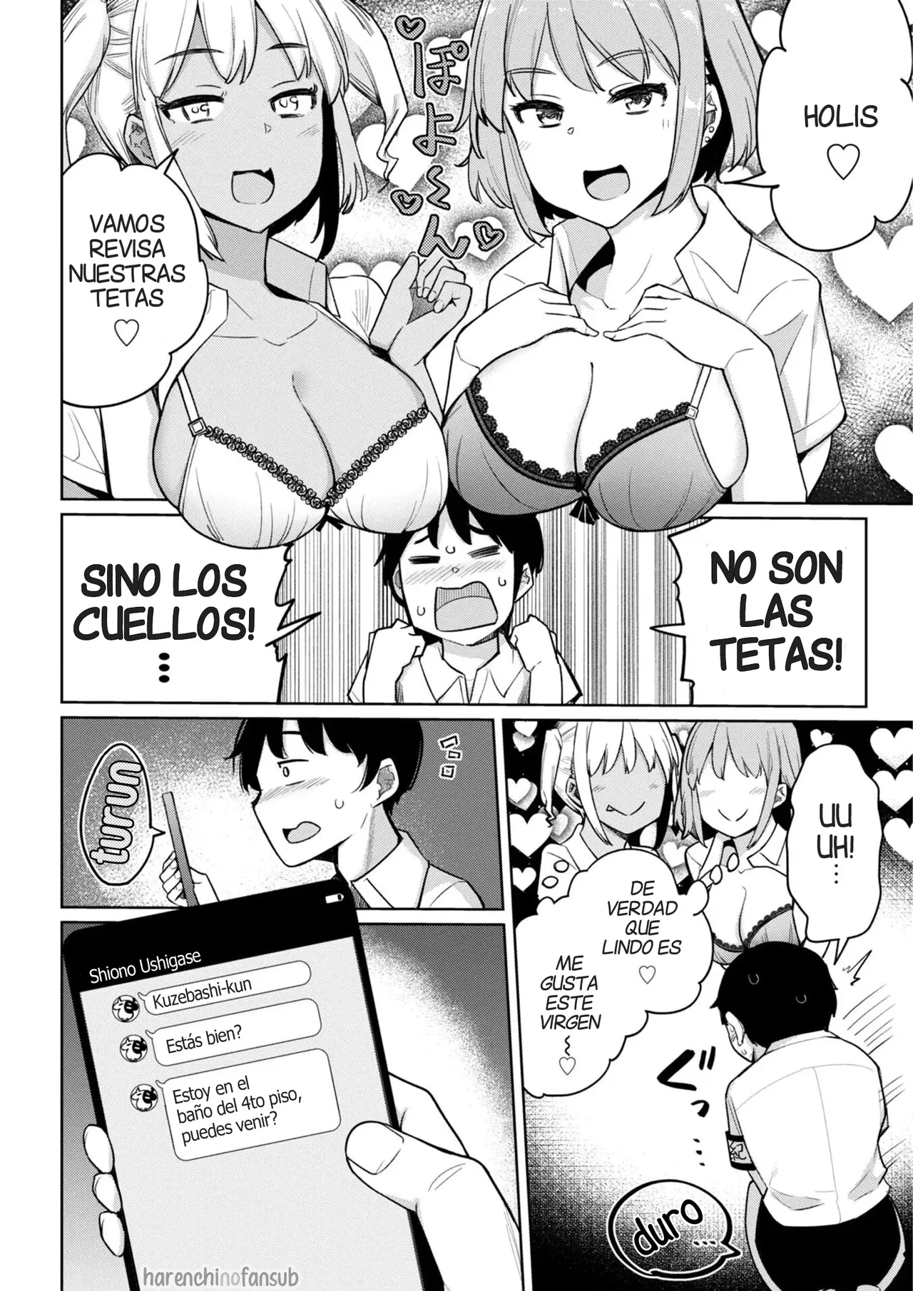 [Ippongui] Kouhai Amayakashi Harem in Fuuki Iinkai Ch. 3 | Un Kouhai mimado por un Haren en el Comite de la Moral Publica (Cap.3) [Spanish] [Harenchi no Fansub] [Digital] Bildnummer 14