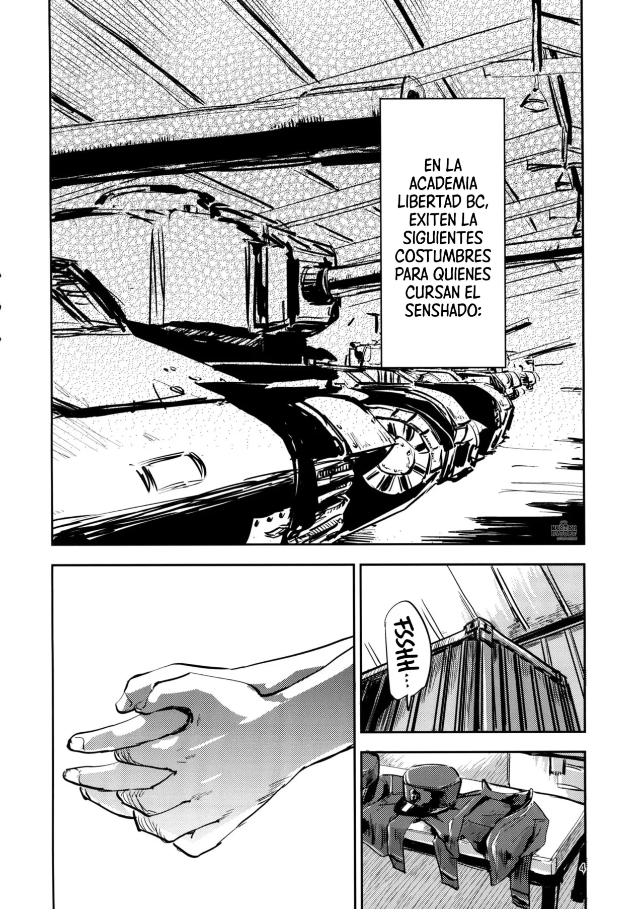 (Panzer Vor! 13) [Subuta Yuki] Sensha to Kenka to Kiss no Aji | El Sabor de los Tanques, las Riñas y los Besos (Girls und Panzer) [Mister Nugget] 3eme image