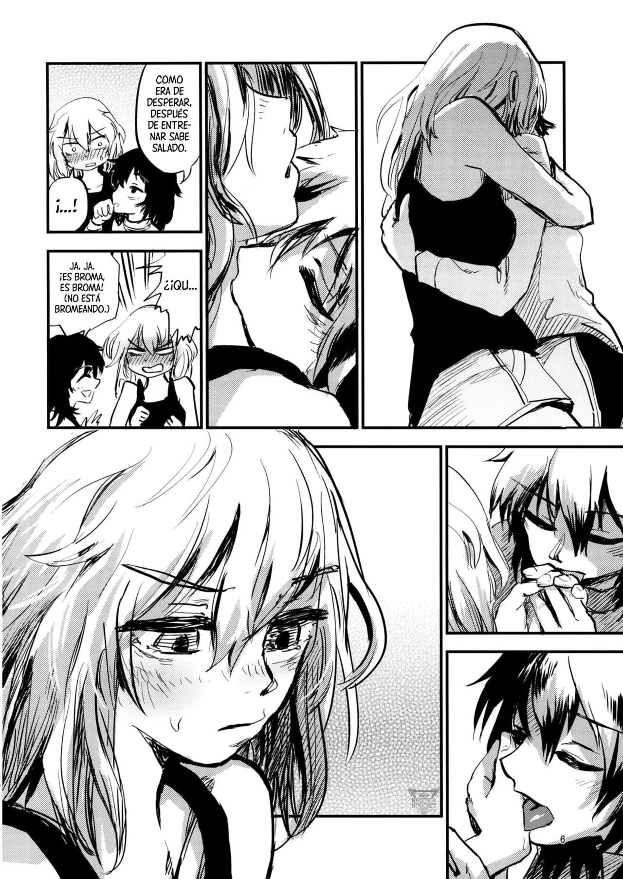 (Panzer Vor! 13) [Subuta Yuki] Sensha to Kenka to Kiss no Aji | El Sabor de los Tanques, las Riñas y los Besos (Girls und Panzer) [Mister Nugget] 5eme image