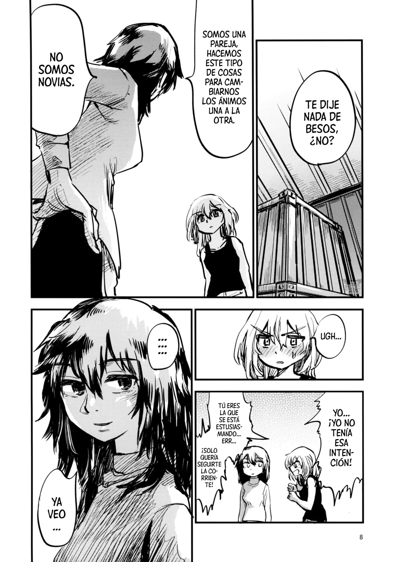 (Panzer Vor! 13) [Subuta Yuki] Sensha to Kenka to Kiss no Aji | El Sabor de los Tanques, las Riñas y los Besos (Girls und Panzer) [Mister Nugget] 7eme image