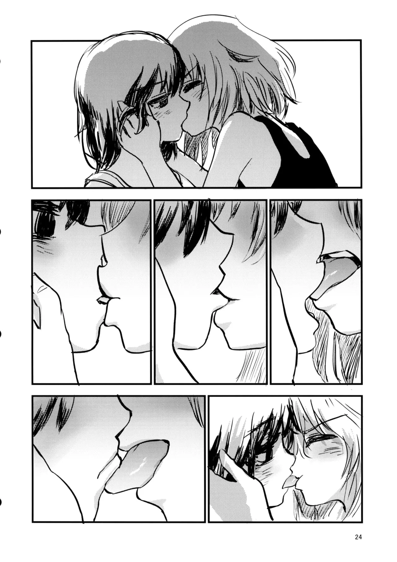 (Panzer Vor! 13) [Subuta Yuki] Sensha to Kenka to Kiss no Aji | El Sabor de los Tanques, las Riñas y los Besos (Girls und Panzer) [Mister Nugget] 23eme image