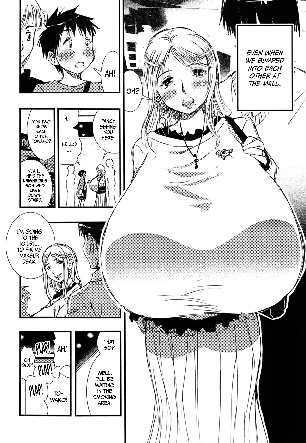 [Matsuyama Seiji] The Mature 56-Year-Old 256cm Bust Housewife With Big Saggy Breasts… That Took My Virginity [English] [Digital] image number 32