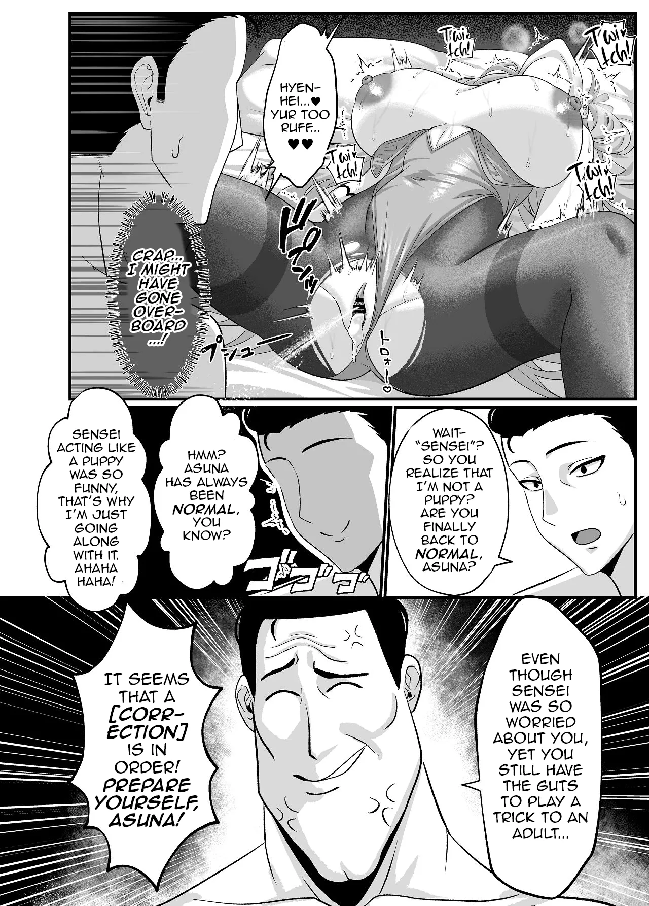 [Akiyama Akiyama (Akiyama)] Sensei wa Asuna no Wan-chan | Sensei is Asuna's Puppy (Blue Archive) [English] [DeppoTL] [Digital] Bildnummer 25