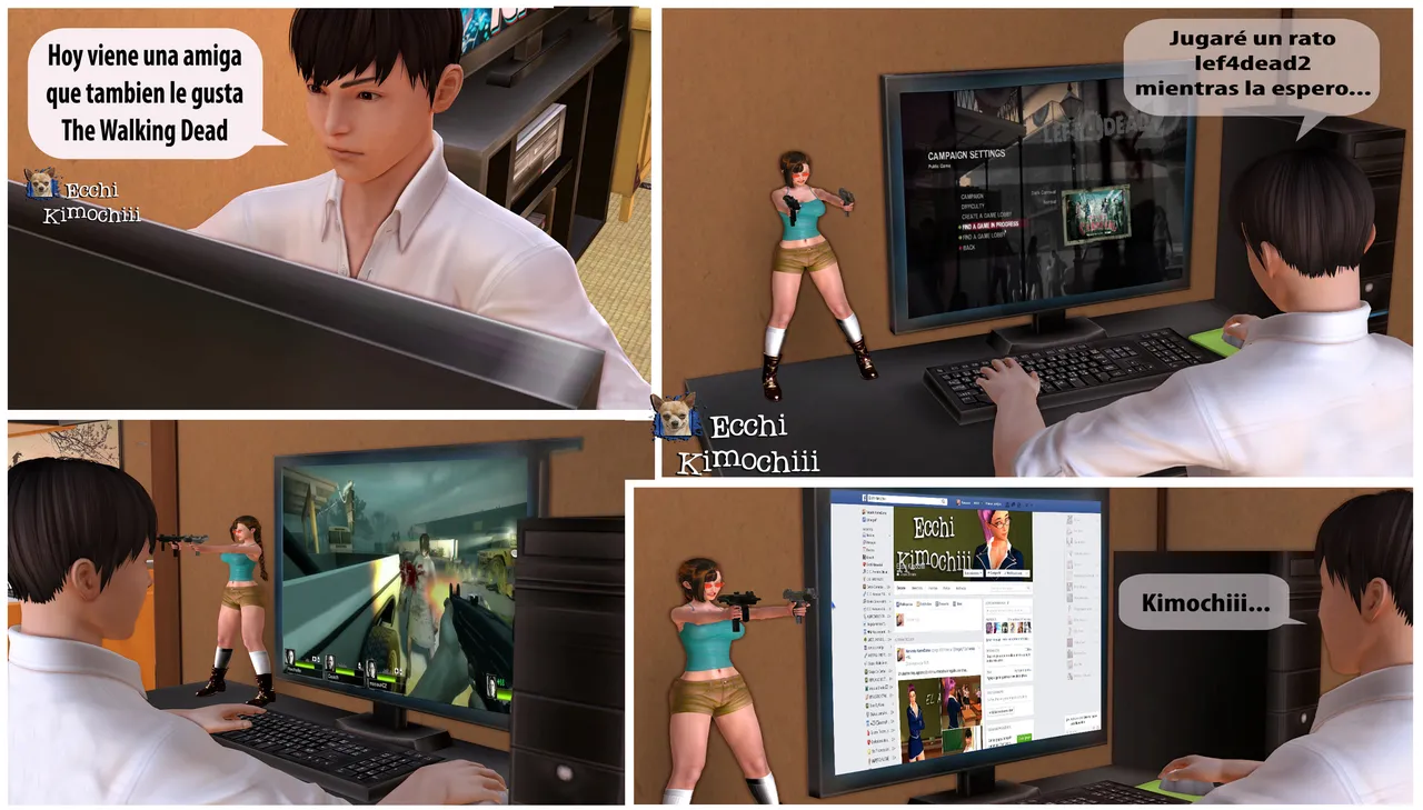 Una peli en mi cuarto - Hecho por Ecchi Kimochiii (censored Edition) image number 2