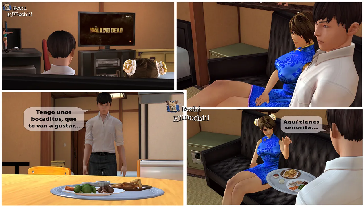 Una peli en mi cuarto - Hecho por Ecchi Kimochiii (censored Edition) image number 7