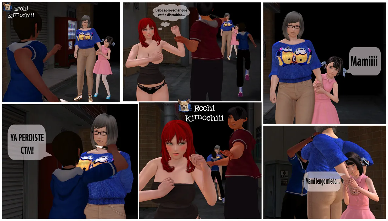 El robo en el callejón - Hecho por Ecchi Kimochiii (censored Edition) image number 8