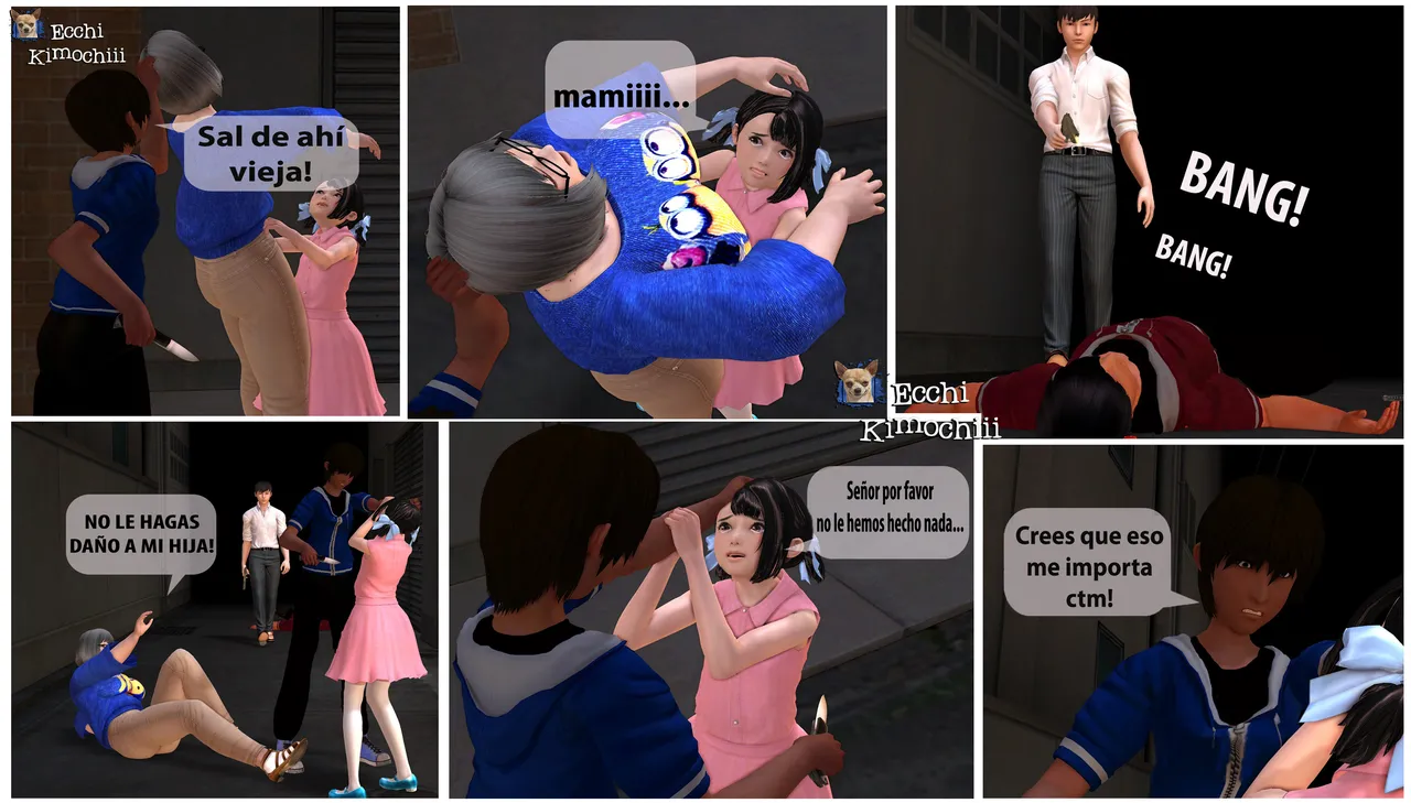 El robo en el callejón - Hecho por Ecchi Kimochiii (censored Edition) image number 12