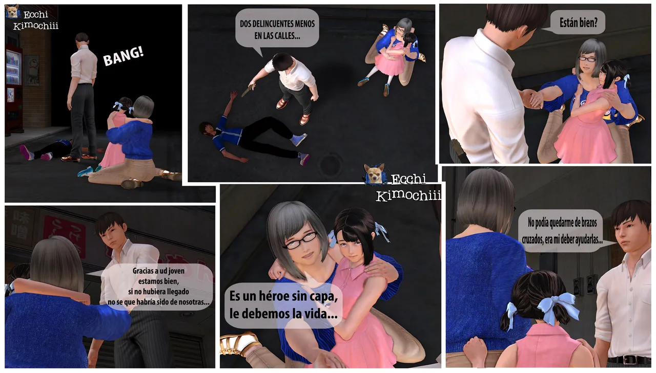 El robo en el callejón - Hecho por Ecchi Kimochiii (censored Edition) image number 15