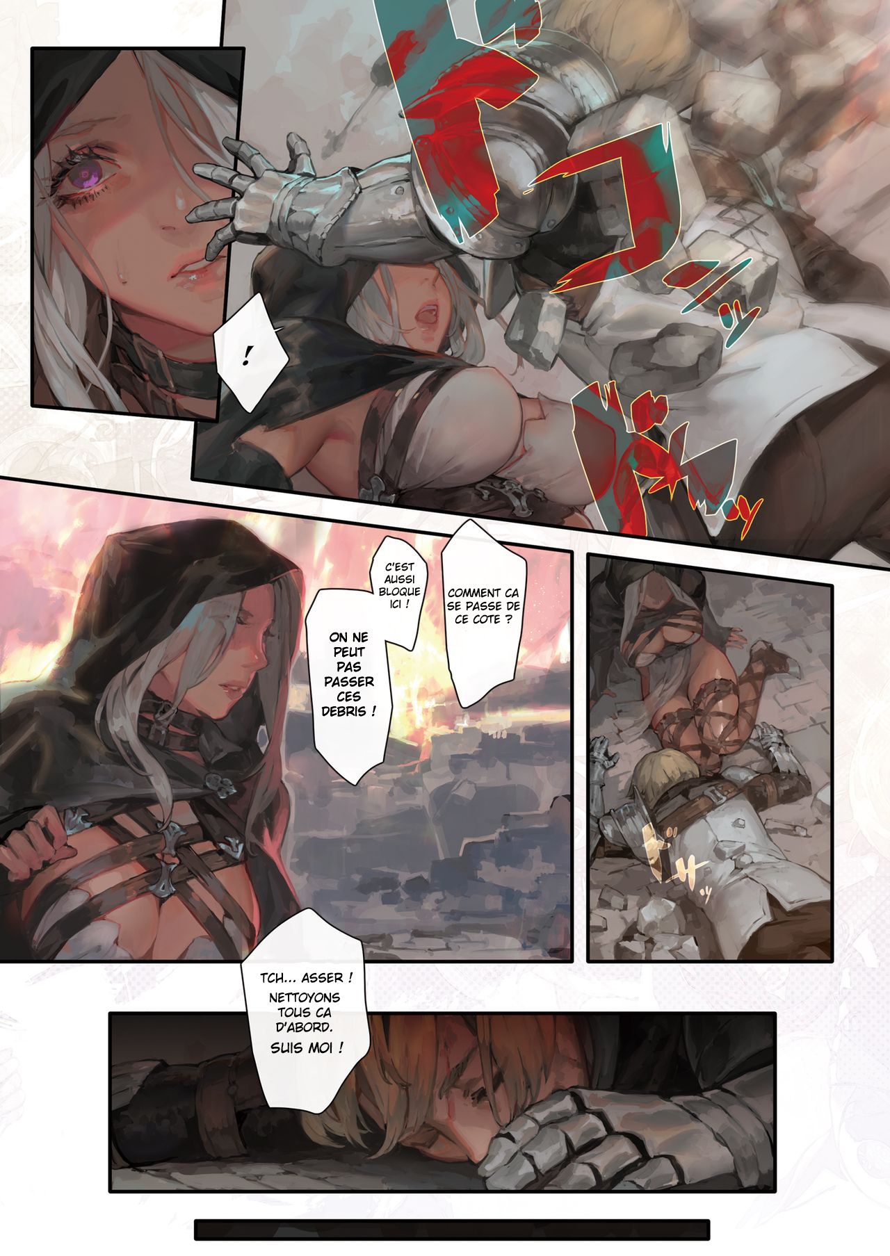 [Aoin no Junreibi (Aoin)] [Vouloir Désobeir] Nozomu Fukujuu Nozomanu Shihai [French] [Digital] Bildnummer 7