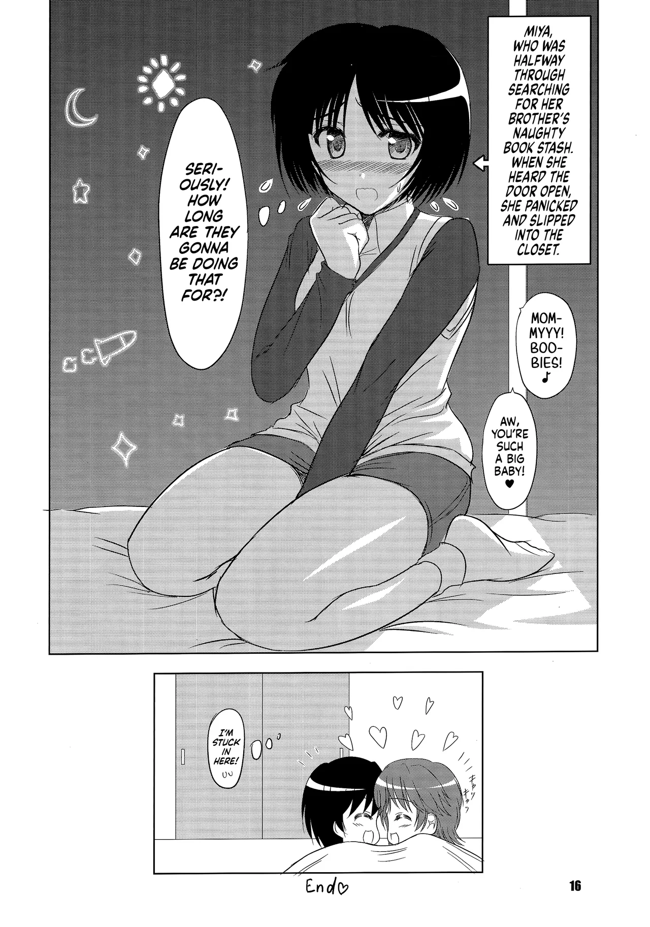 (C78) [KNIGHTS (Kishi Nisen)] Hamutto Rihoko o Amagami ー Chomp! Love Bites with Rihoko!♥ (Amagami) [English] [head empty] Bildnummer 15